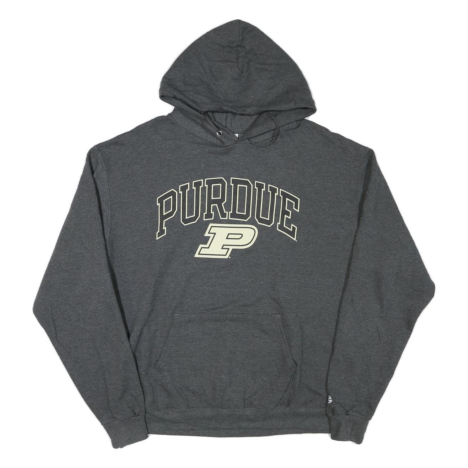 CHAMPION Mens Grey Purdue Pullover Hoodie XL Cotton Blend Casual Refurbished - N/A refurbished available on Cerqular