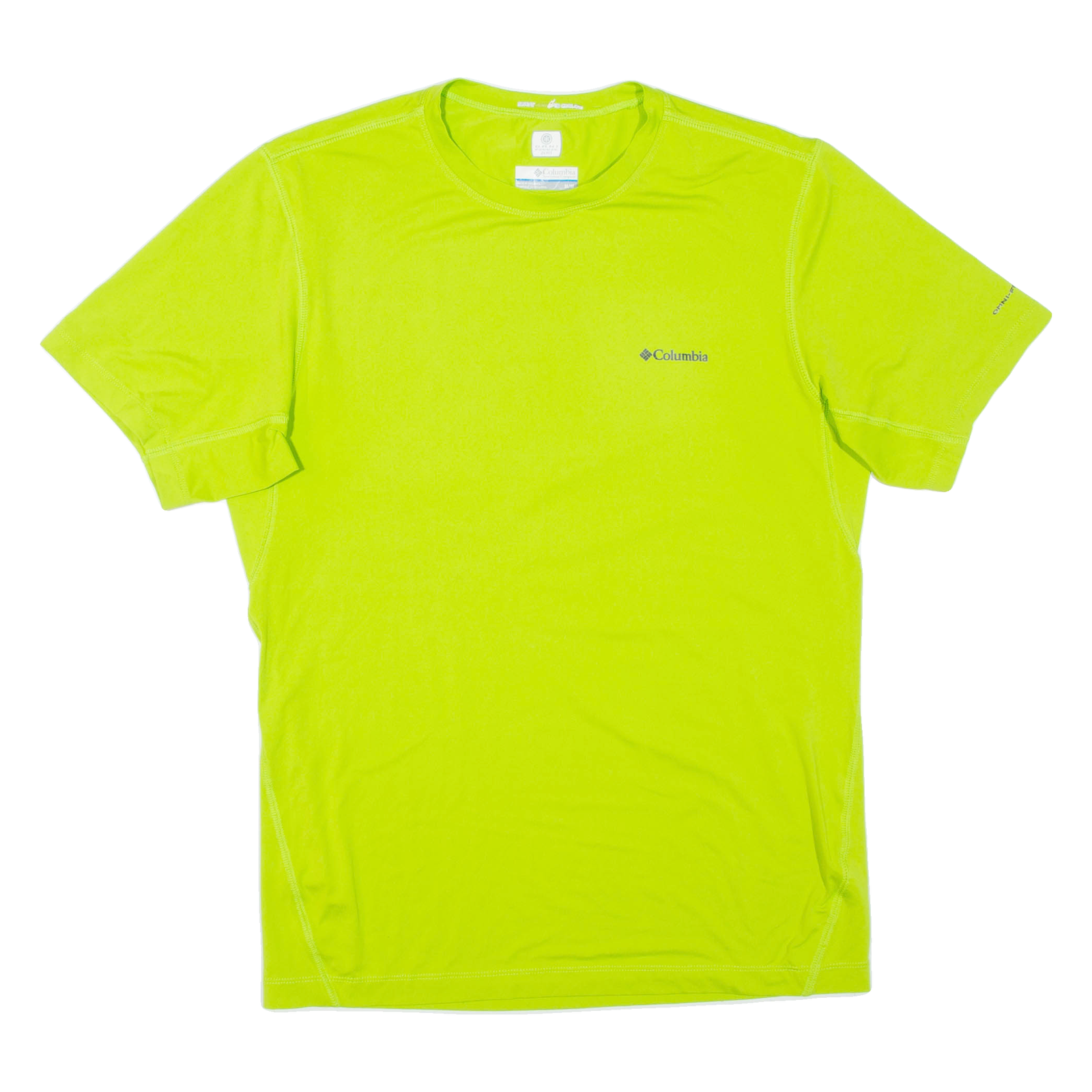 COLUMBIA Mens T-Shirt Green M Refurbished - N/A refurbished available on Cerqular