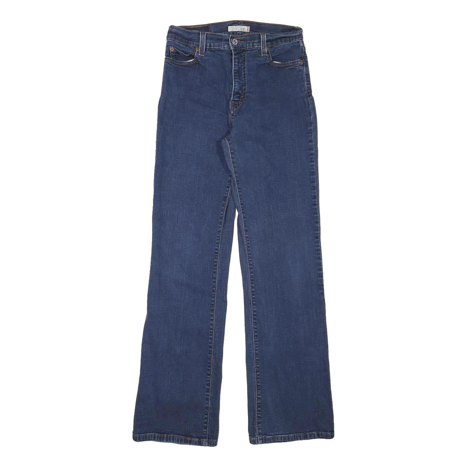 LEVI'S Womens Regular Fit Blue Denim Jeans W26 L30 Classic Zip Closure Refurbished - N/A refurbished available on Cerqular