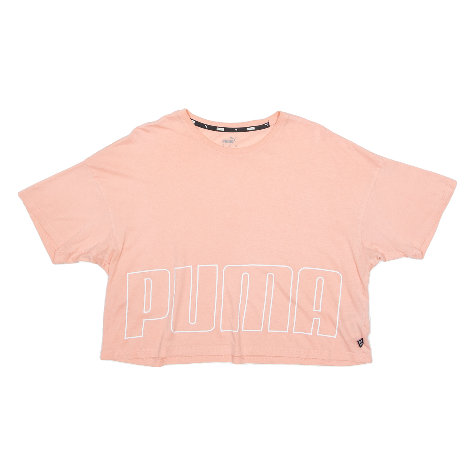 PUMA Cropped Womens T-Shirt Pink M Refurbished - N/A refurbished available on Cerqular
