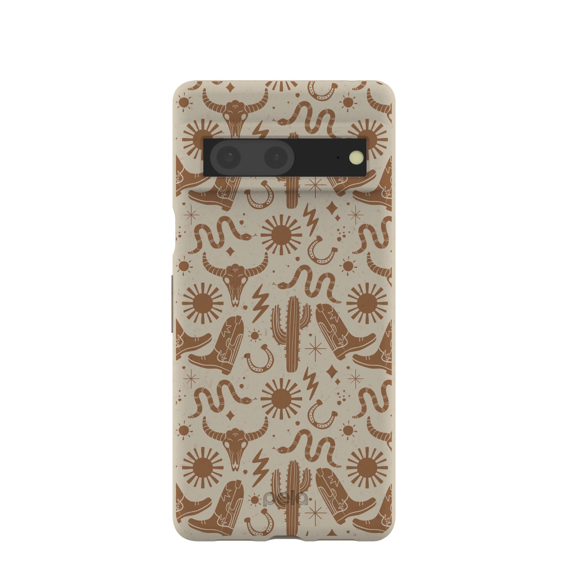 London Fog Wild West Google Pixel 7 Case Refurbished - Pela Case refurbished available on Cerqular