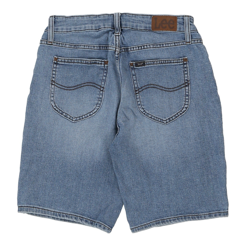 Lee Denim Shorts - 28W UK 8 Blue Cotton Refurbished - Thrifted (note: this is a term often used to describe second- refurbished available on Cerqular