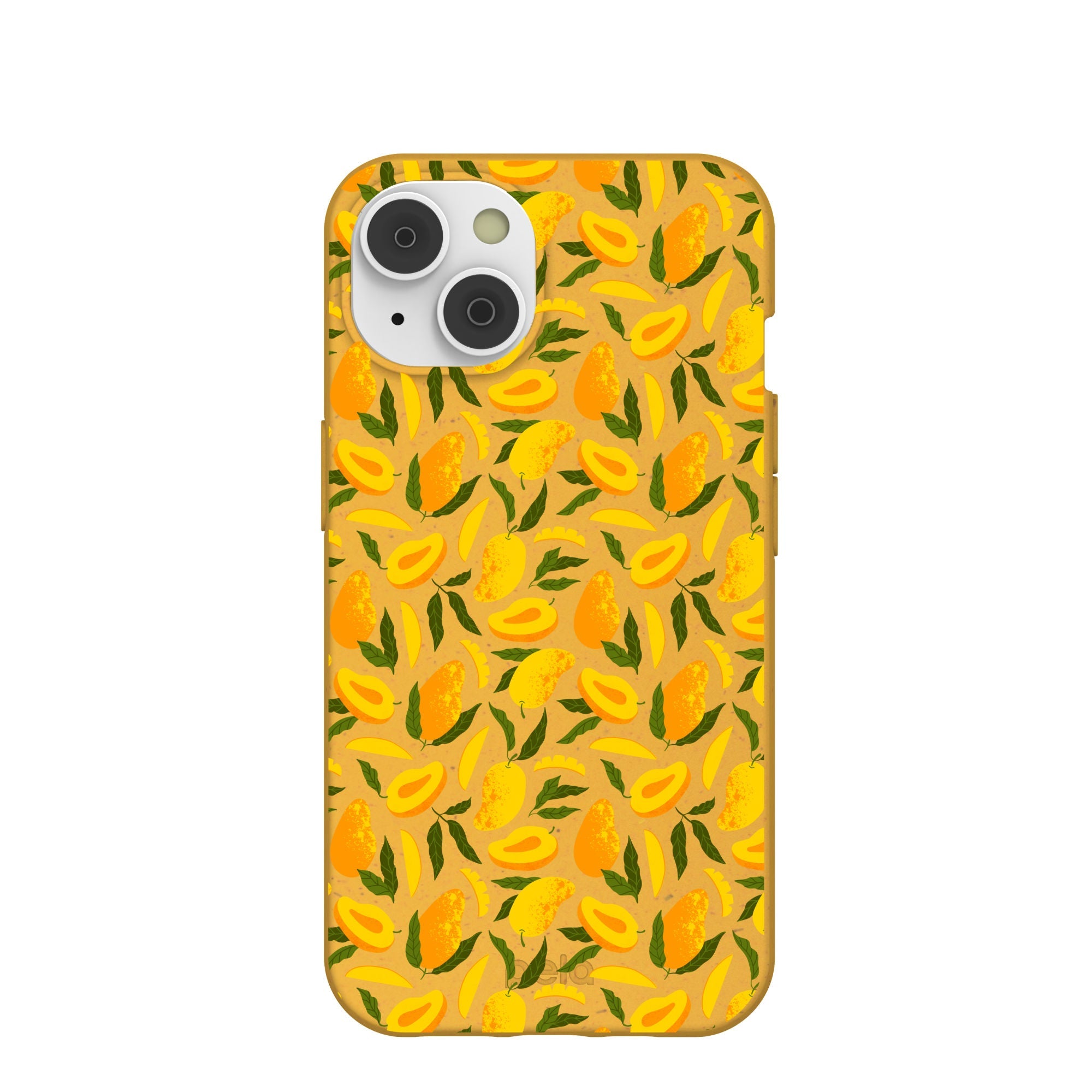 Honey Mini Mangoes iPhone 14/16e Case Refurbished - Pela Case refurbished available on Cerqular