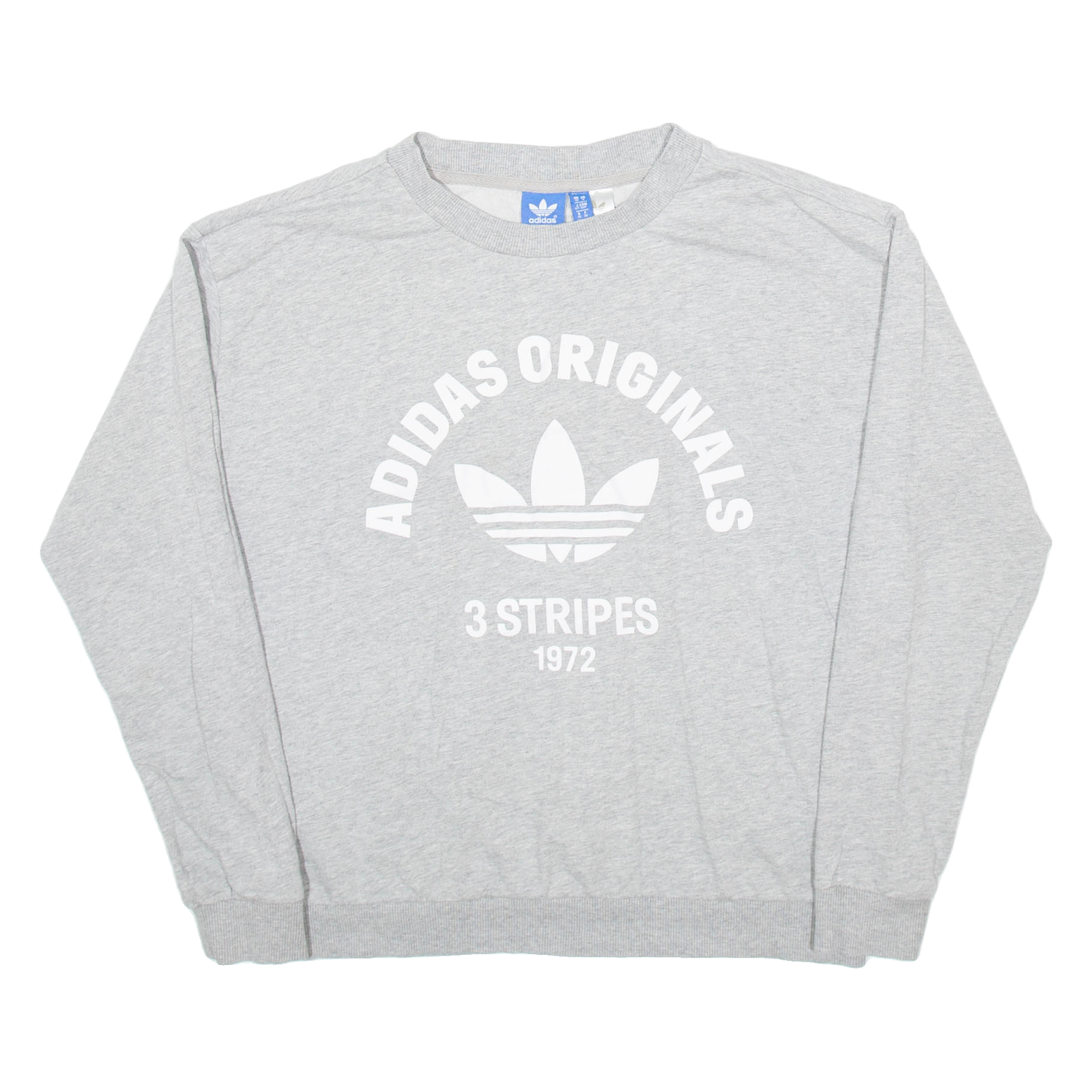 ADIDAS Womens Sweatshirt Grey UK 10 Refurbished - N/A refurbished available on Cerqular