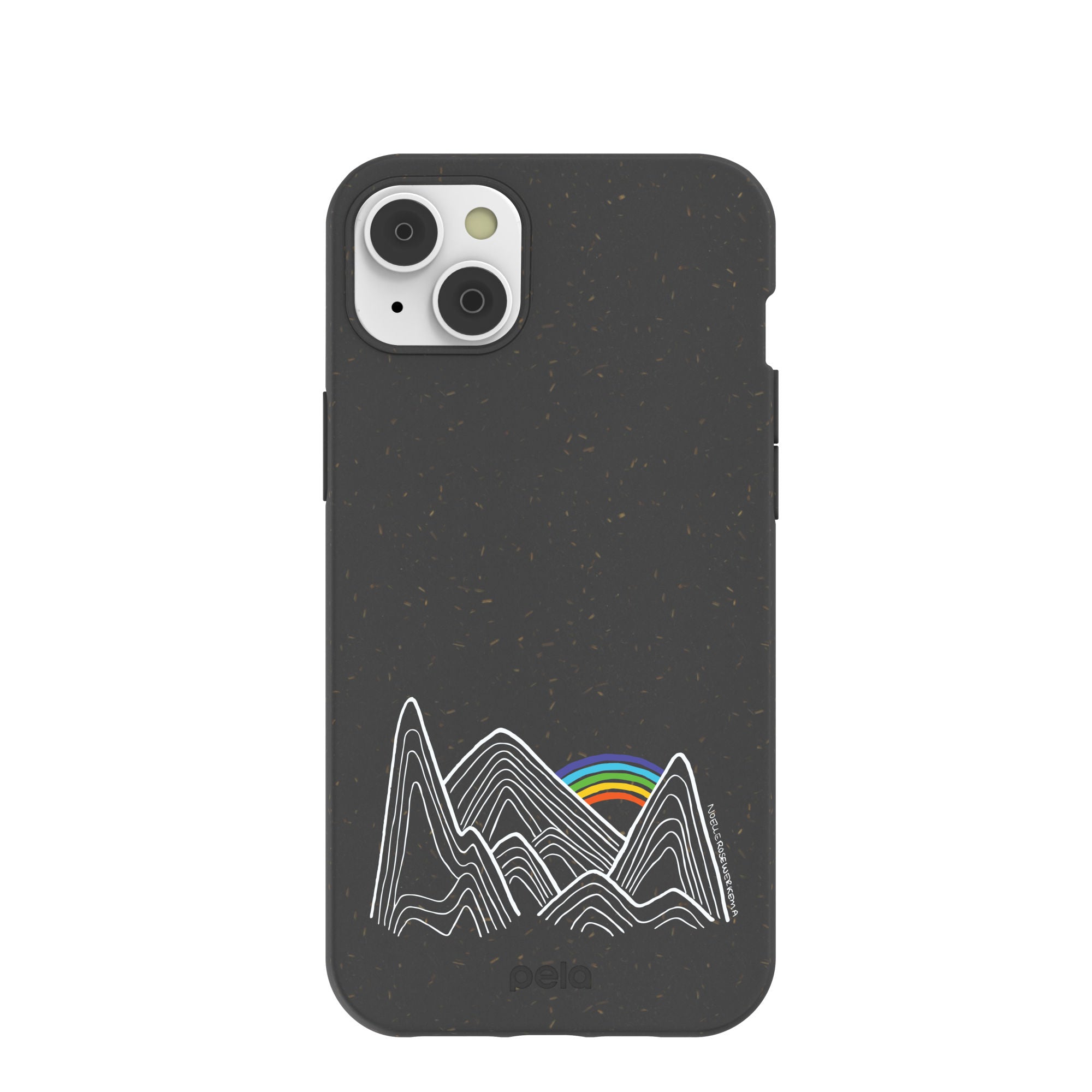 Black Elevation iPhone 14 Plus Case Refurbished - Pela Case refurbished available on Cerqular