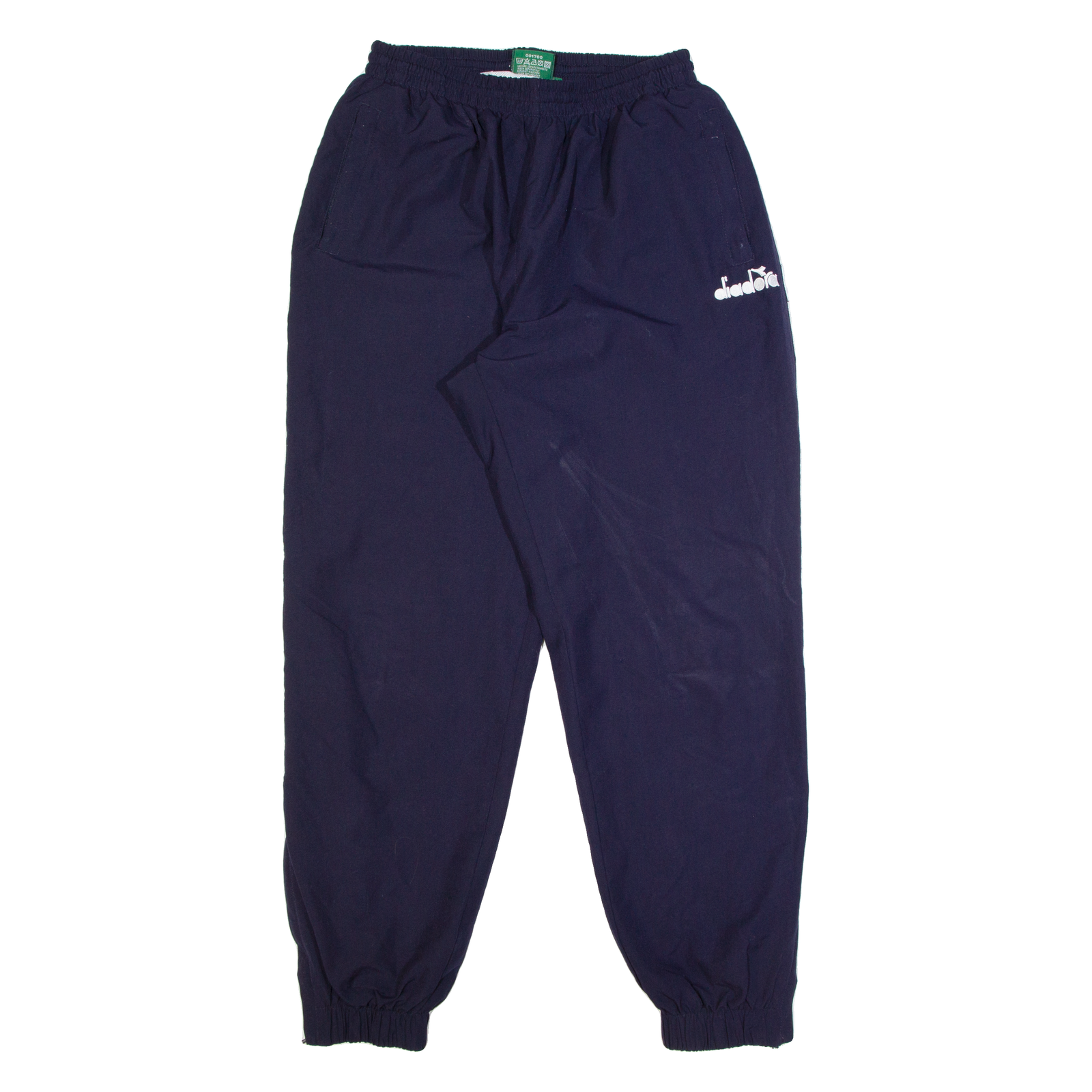 DIADORA Lined Mens Track Pants Blue Tapered M W24 L29 Refurbished - N/A refurbished available on Cerqular