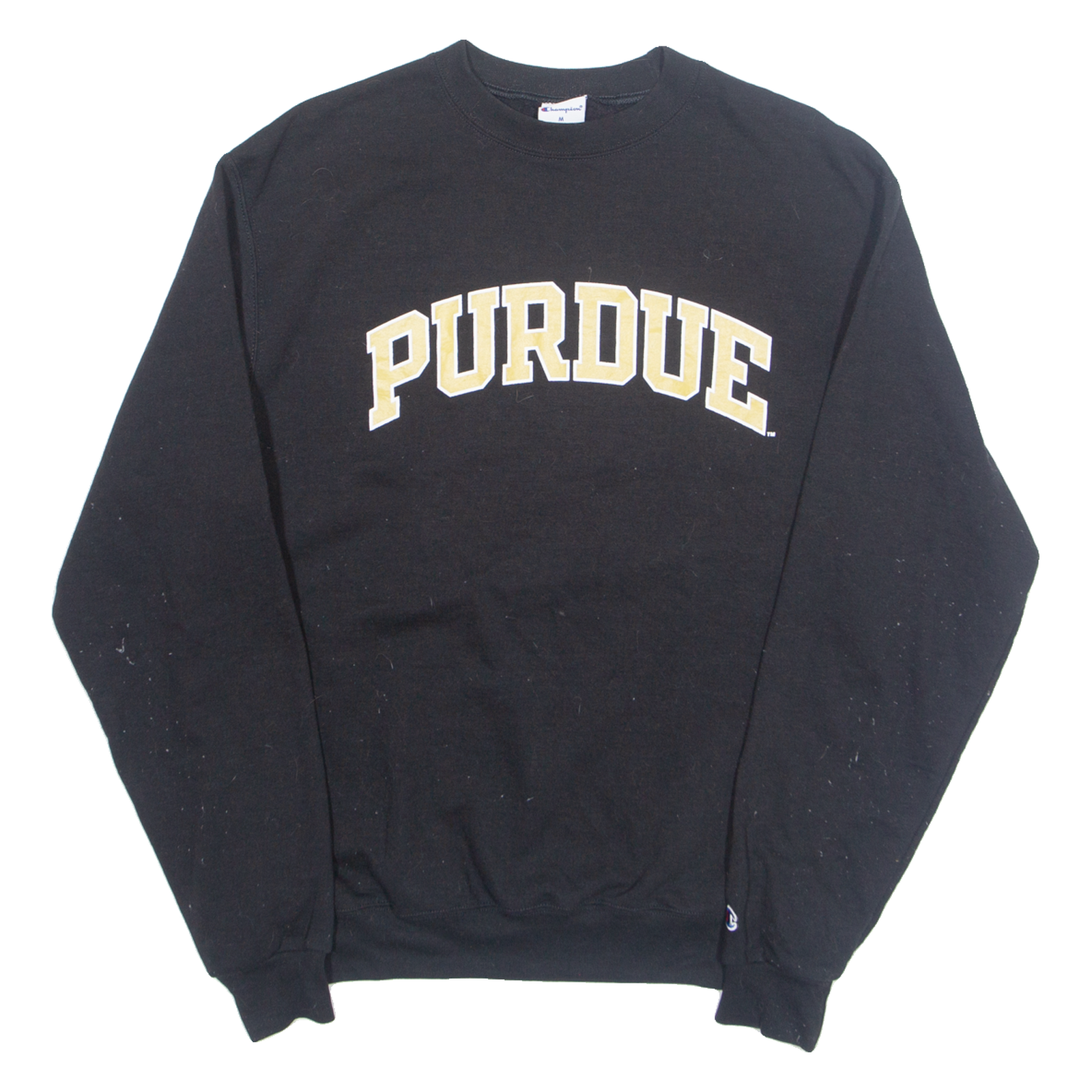 CHAMPION Purdue University Mens Sweatshirt Black USA M Refurbished - N/A refurbished available on Cerqular