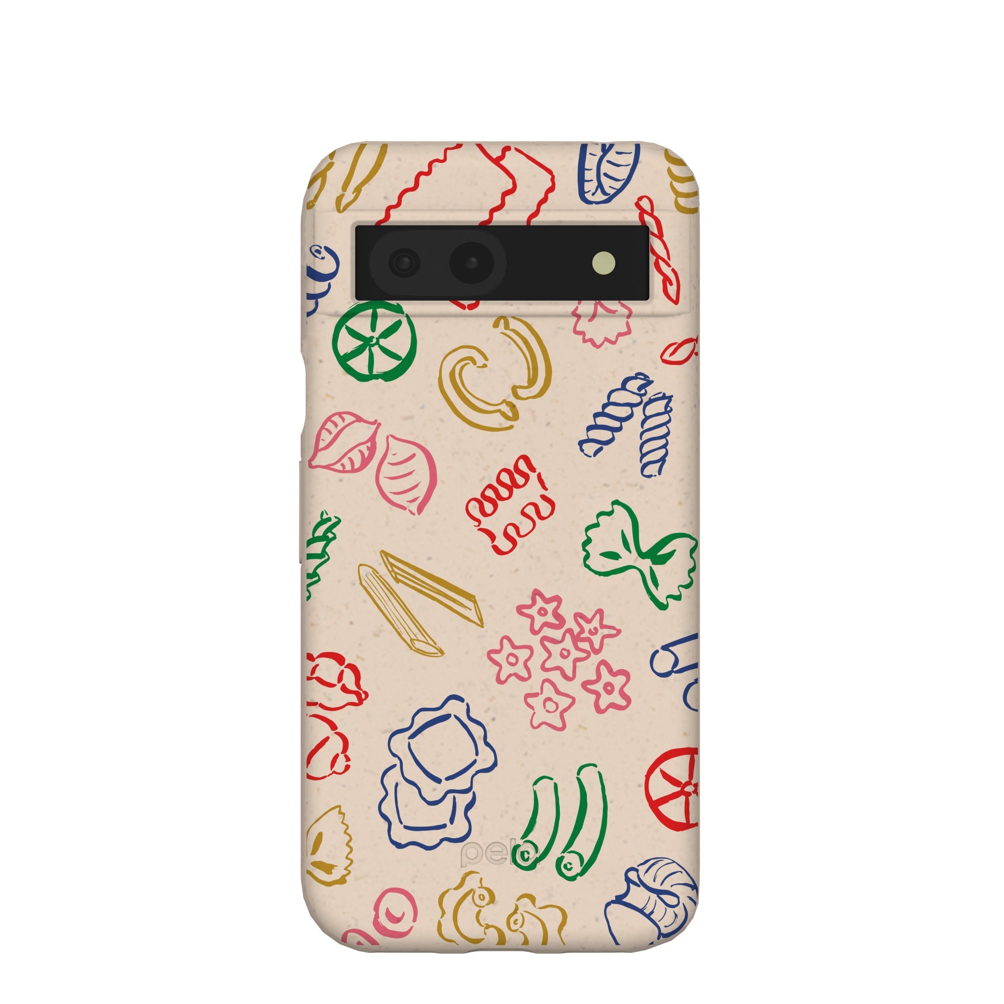Seashell Carbs Google Pixel 8a Case Refurbished - Pela Case refurbished available on Cerqular