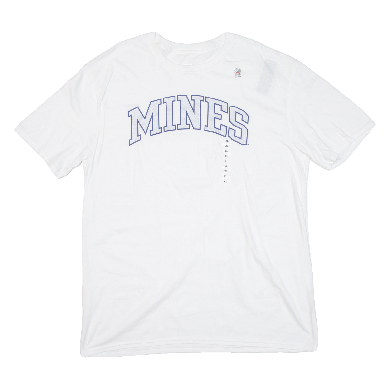 FANATICS Mines Womens T-Shirt White USA XL Refurbished - N/A refurbished available on Cerqular