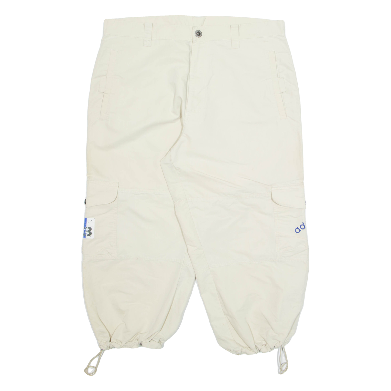ADIDAS Cargo Outdoor Womens Trousers Beige Regular Tapered W36 L23 Refurbished - N/A refurbished available on Cerqular