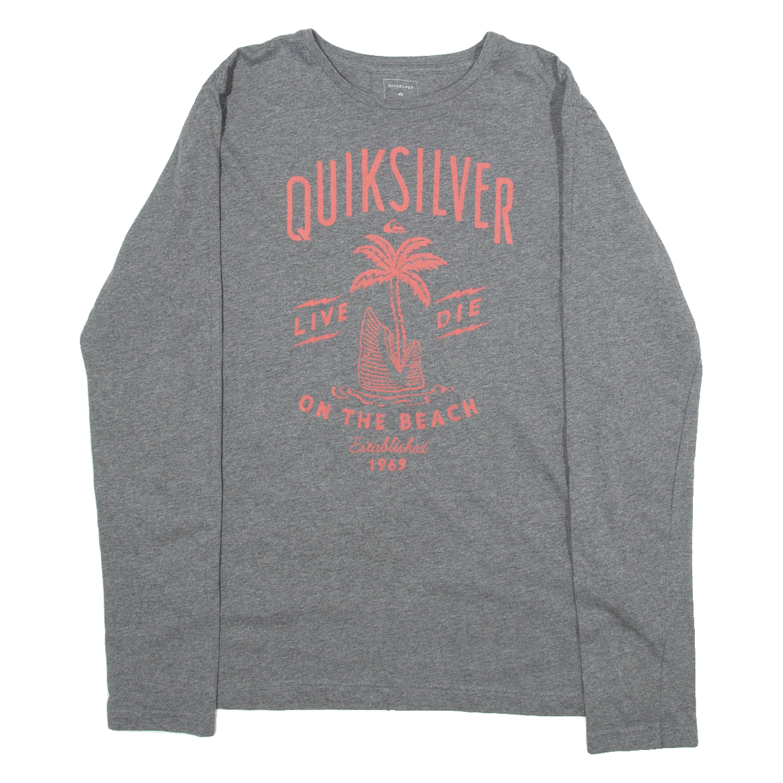 Buy QUIKSILVER Womens T-Shirt Grey Long Sleeve 90s S Refurbished - $18.19 QUIKSILVER Womens T-Shirt Grey Long Sleeve 90s S Refurbished - N/A refurbished available on Cerqular