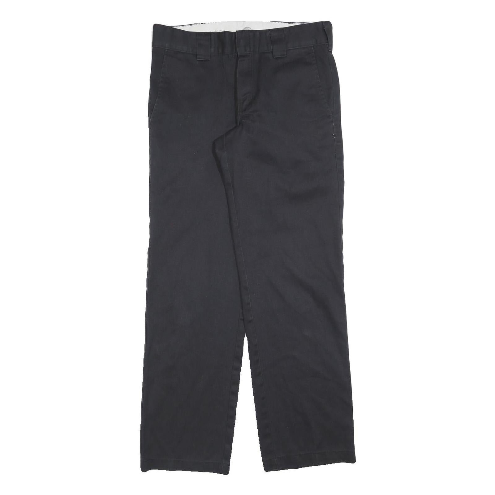 Buy DICKIES Mens Cotton Blend Black Relaxed Straight Trousers W30 L32 Workwear Refurbished - $42.89 DICKIES Mens Cotton Blend Black Relaxed Straight Trousers W30 L32 Workwear Refurbished - N/A refurbished available on Cerqular