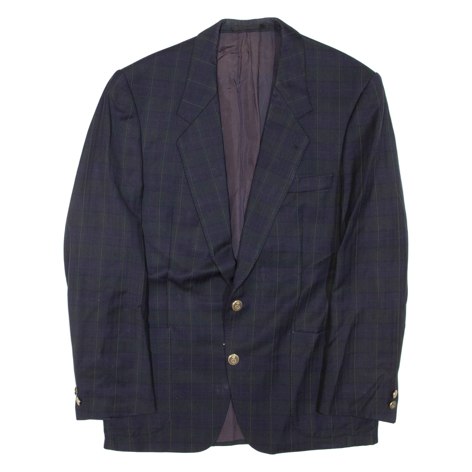 Buy Mens Blazer Jacket Blue Wool Check L Refurbished - $46.79 Mens Blazer Jacket Blue Wool Check L Refurbished - N/A refurbished available on Cerqular