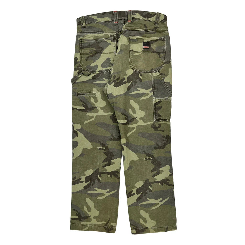 Buy Unbranded Camo Cargo Trousers - 36W 31L Camo Cotton Refurbished - $50.91 Unbranded Camo Cargo Trousers - 36W 31L Camo Cotton Refurbished - Thrifted (note: this is a term often used to describe second- refurbished available on Cerqular