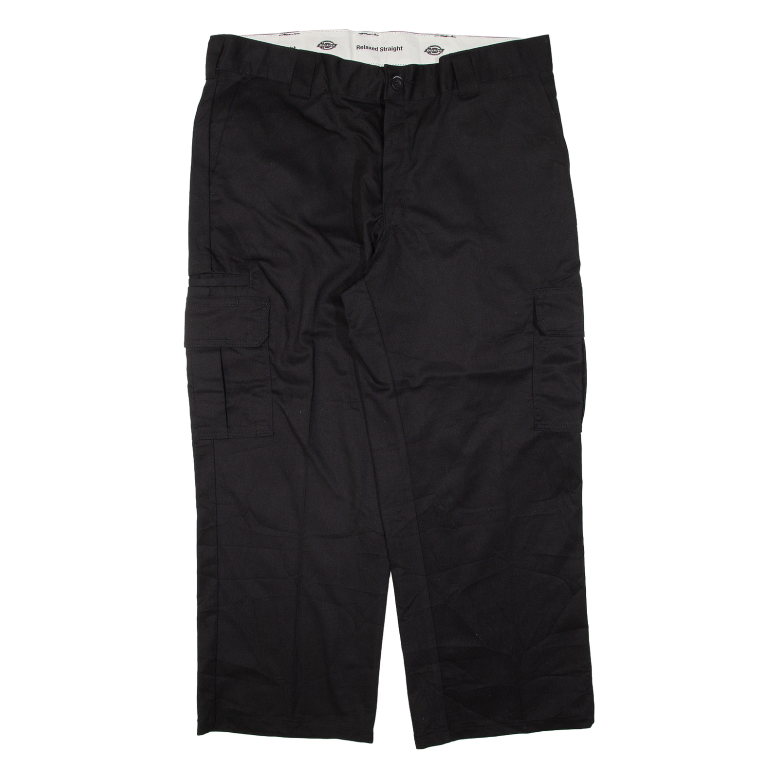 DICKIES Cargo Workwear Mens Trousers Black Relaxed Straight W38 L26 Refurbished - N/A refurbished available on Cerqular