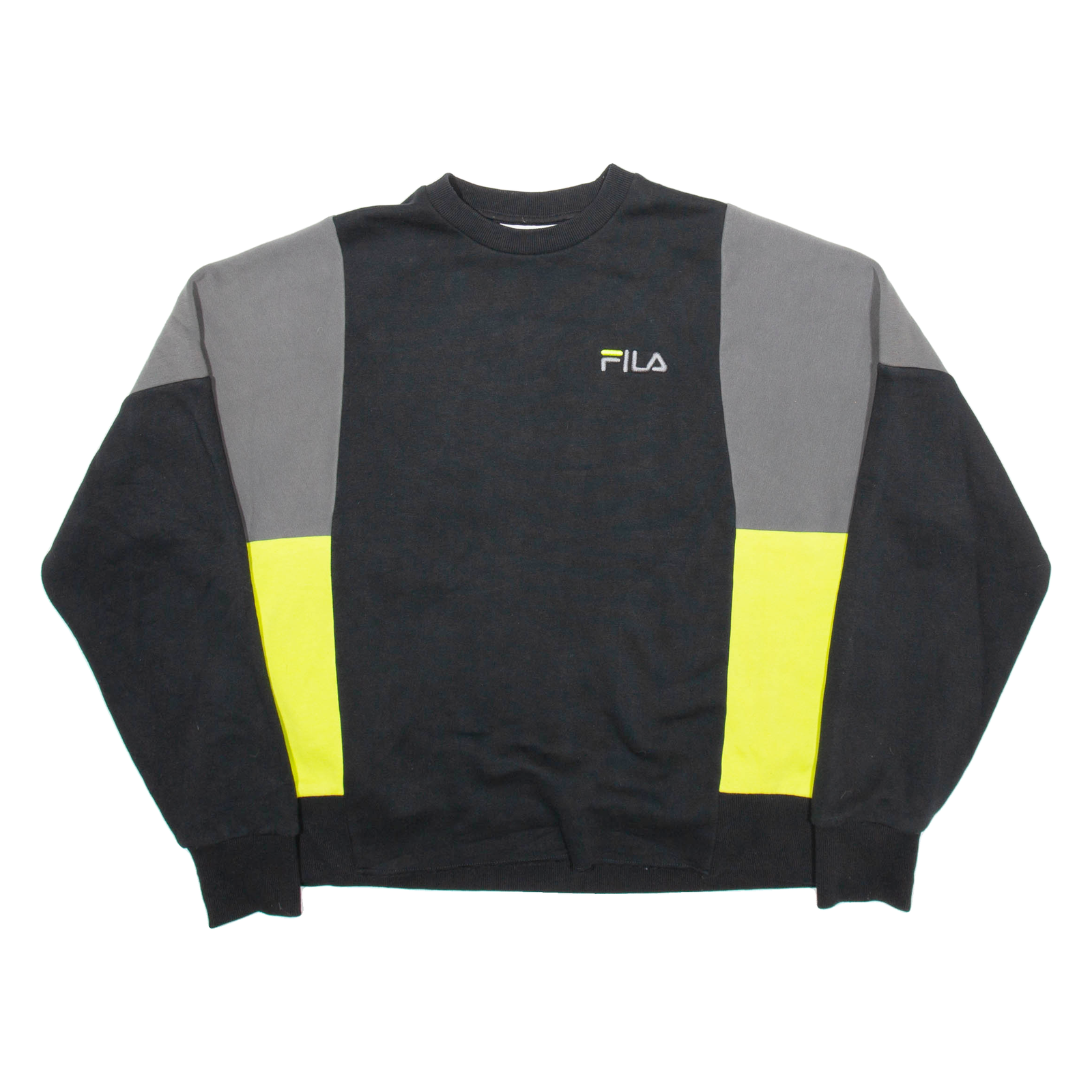 FILA Mens Sweatshirt Black M Refurbished - N/A refurbished available on Cerqular