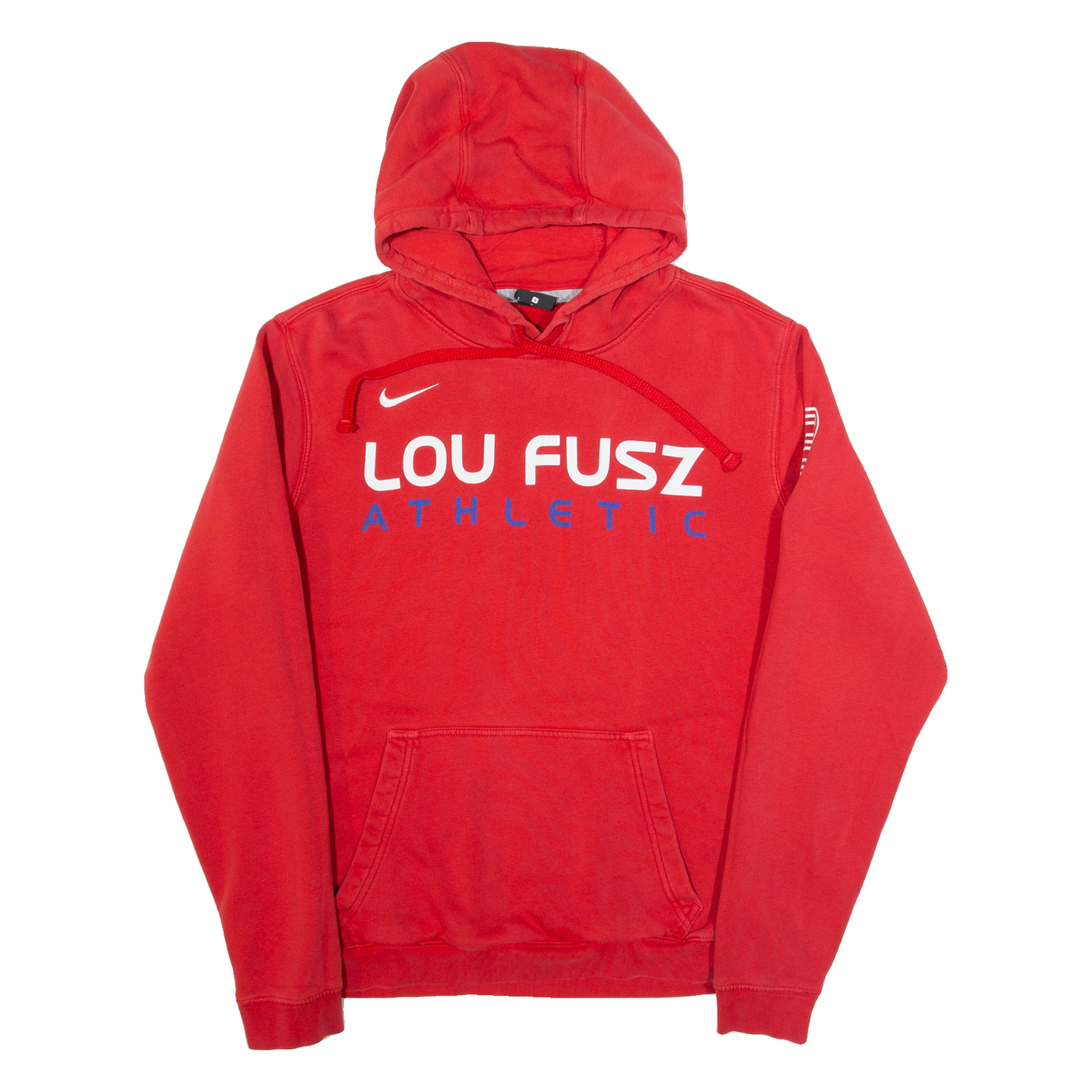 NIKE Lou Fusz Athletic Mens Red Hoodie USA S Refurbished - N/A refurbished available on Cerqular
