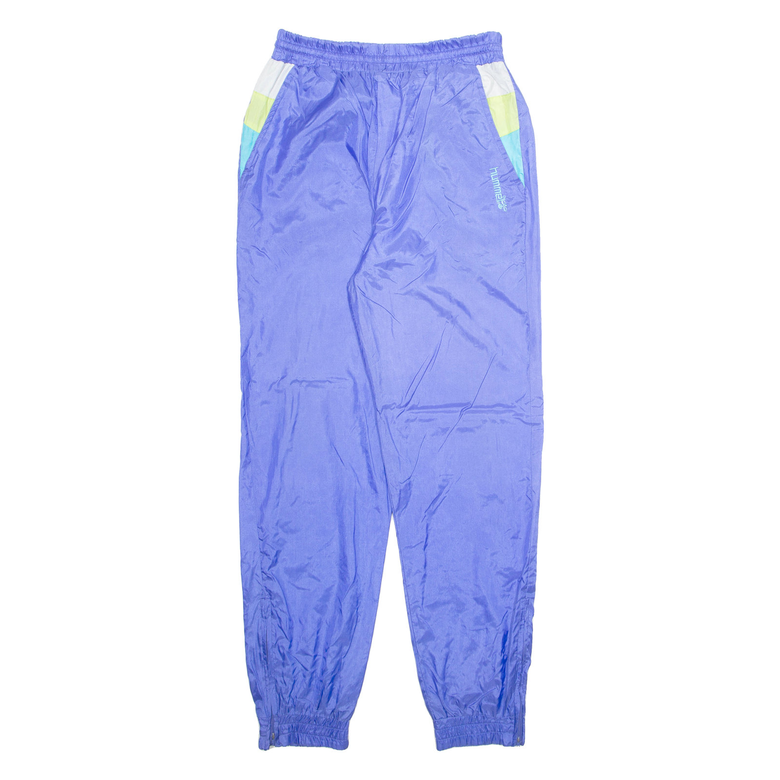 HUMMEL Lined Womens Track Pants Purple 90s Nylon Tapered M W26 L31 Refurbished - N/A refurbished available on Cerqular