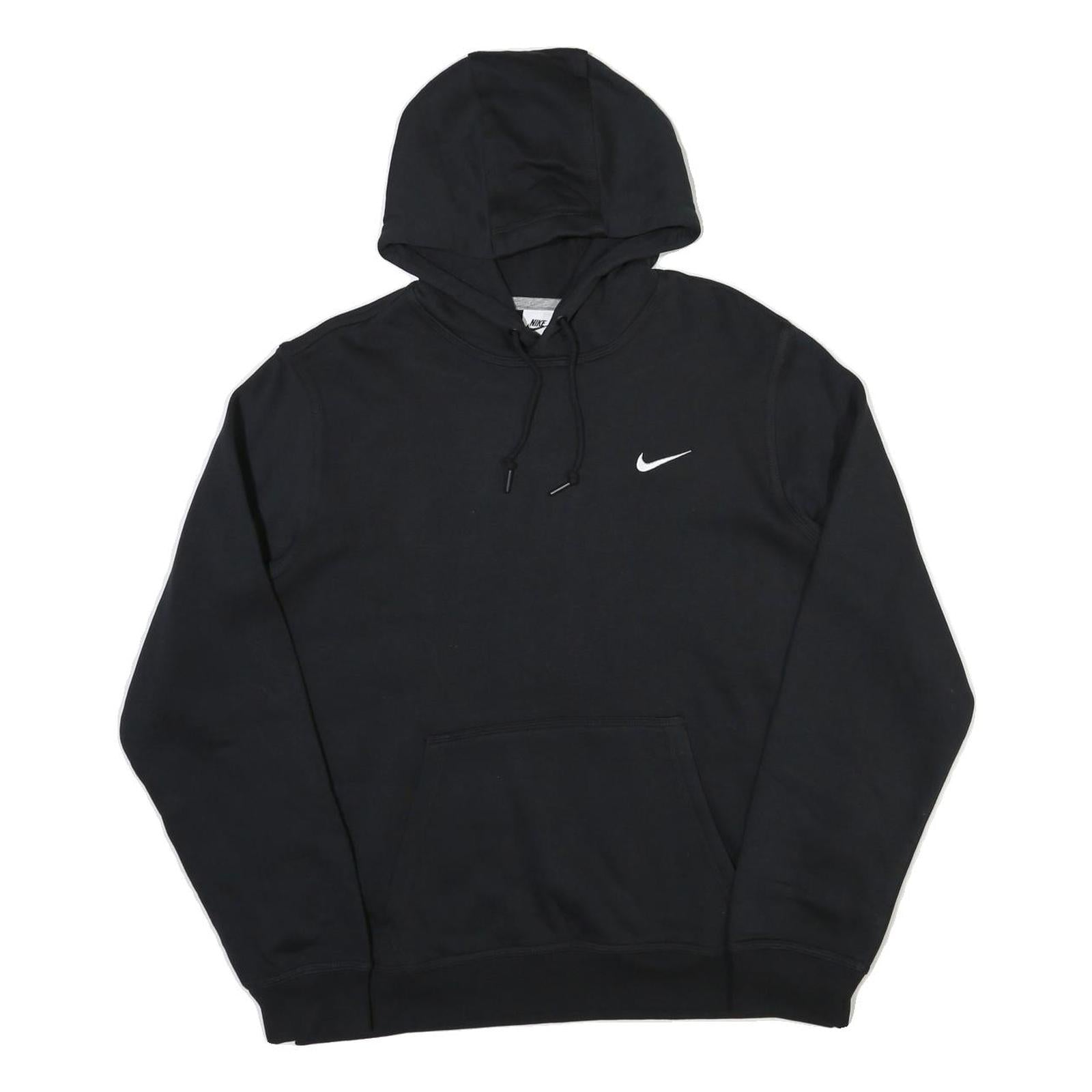 NIKE Womens Black Hoodie L Cotton Pullover Casual Sports Sweatshirt Refurbished - N/A refurbished available on Cerqular