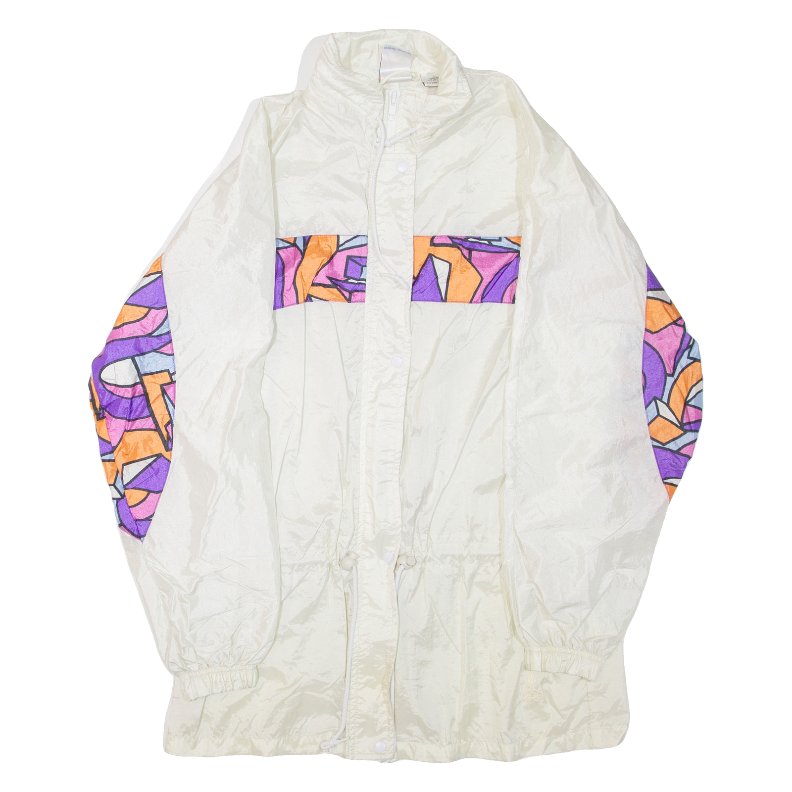 USA Lightweight Mens Jacket White Nylon M Refurbished - N/A refurbished available on Cerqular