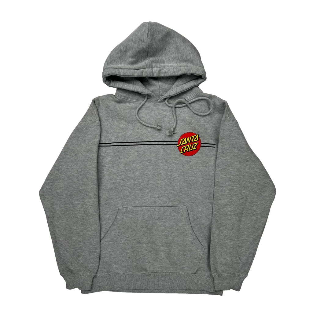 Buy Santa Cruz Hoodie - Medium Grey Cotton Blend Refurbished - $66.99 Santa Cruz Hoodie - Medium Grey Cotton Blend Refurbished - Thrifted (note: this is a term often used to describe second- refurbished available on Cerqular