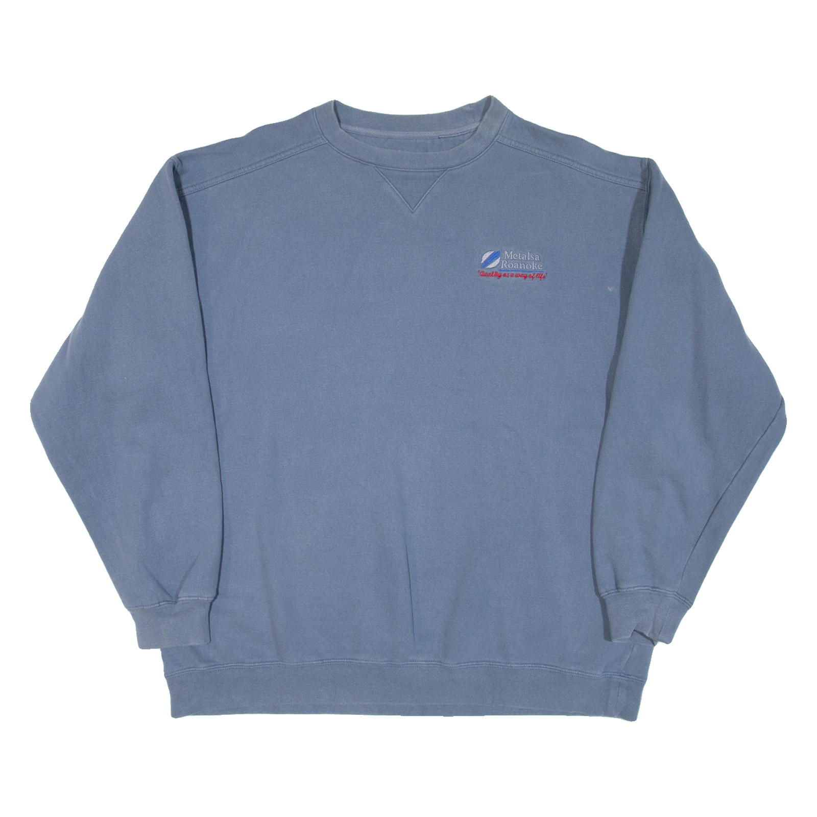LEE Metalsa Roanoke Mens Sweatshirt Blue USA L Refurbished - N/A refurbished available on Cerqular