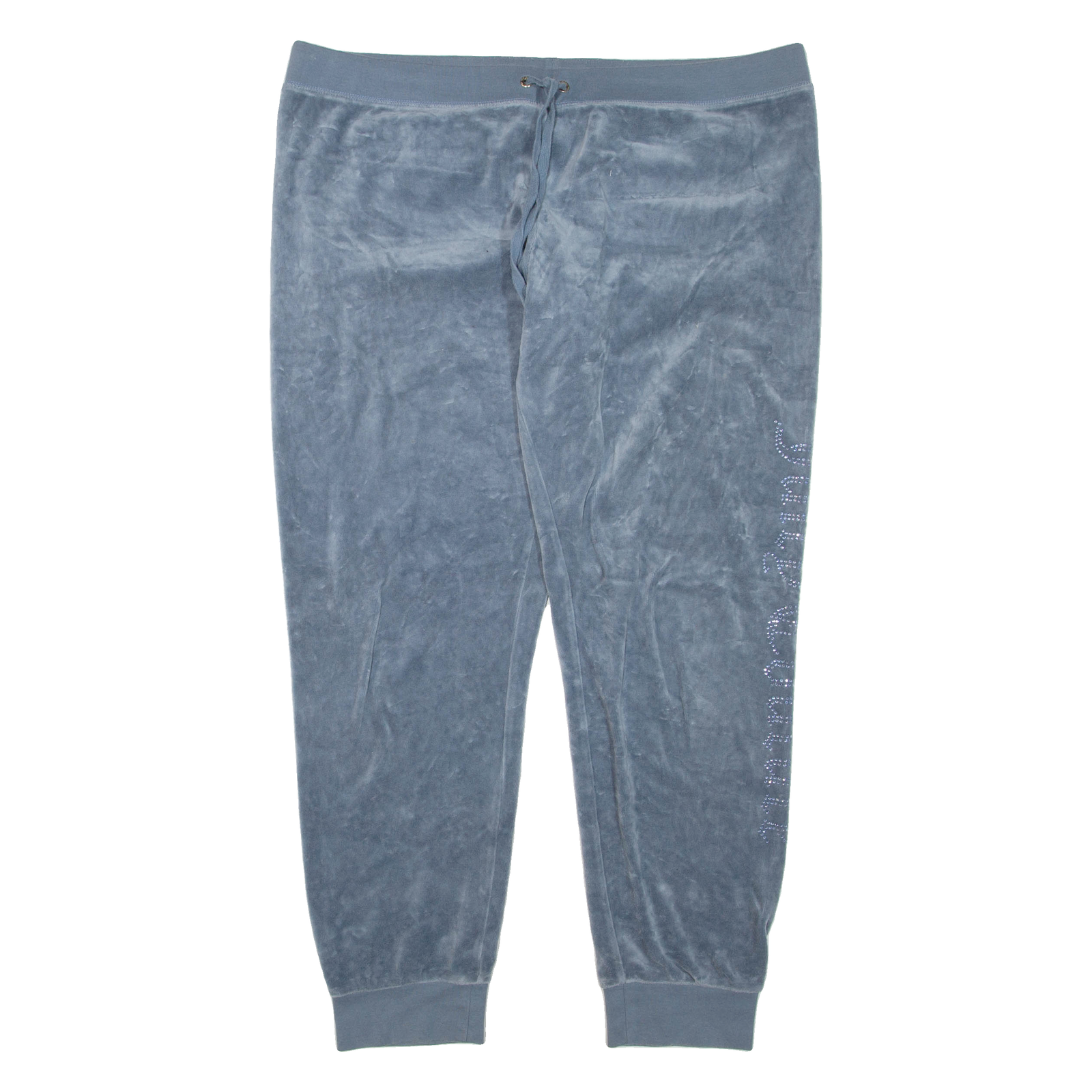 JUICY COUTURE Womens Joggers Blue Tapered XL W38 L30 Refurbished - N/A refurbished available on Cerqular