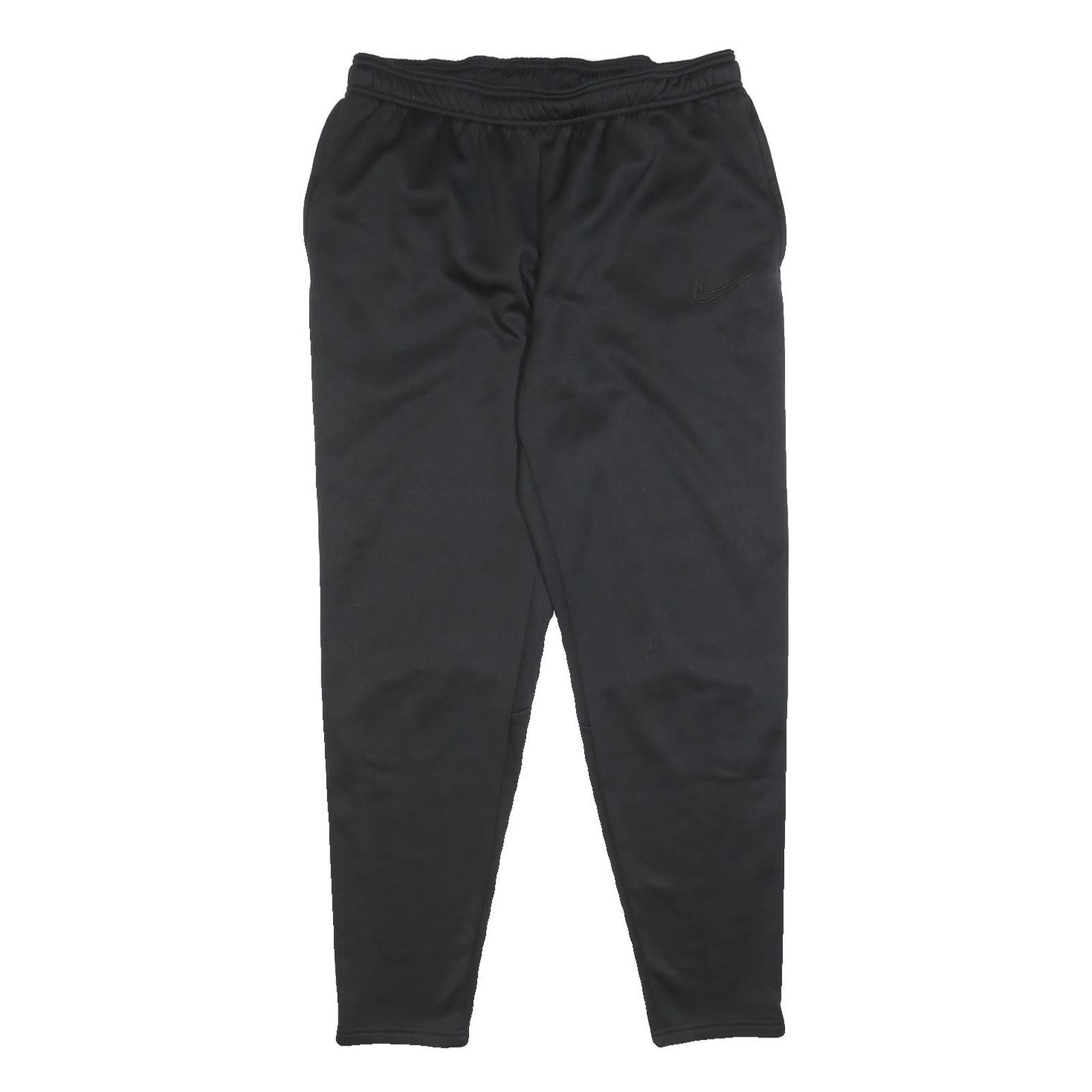 NIKE Womens Joggers Black L W30 L29 Slim Tapered Fit Sportswear Elastic Waist Refurbished - N/A refurbished available on Cerqular