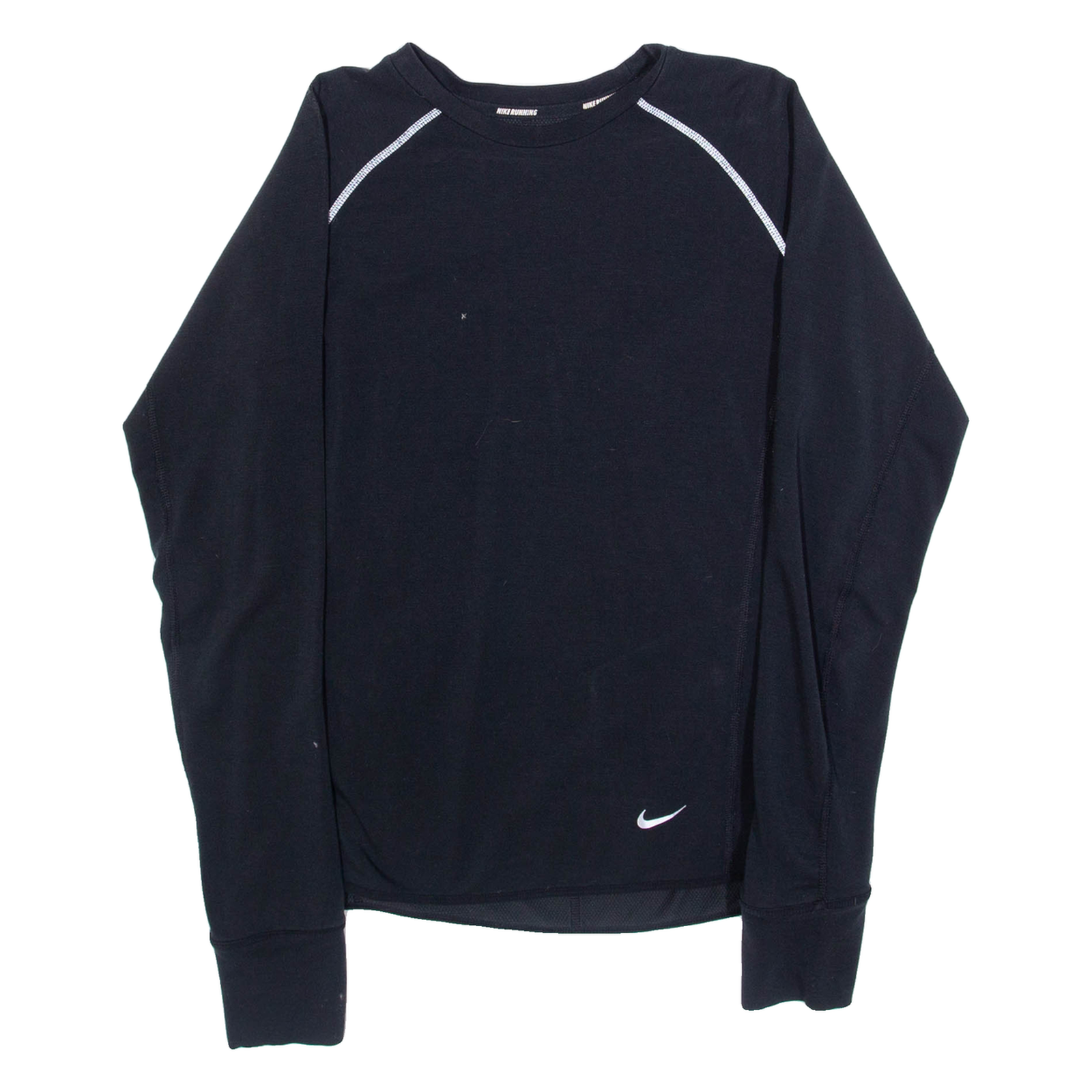 NIKE Running Womens Jersey Black Long Sleeve S Refurbished - N/A refurbished available on Cerqular