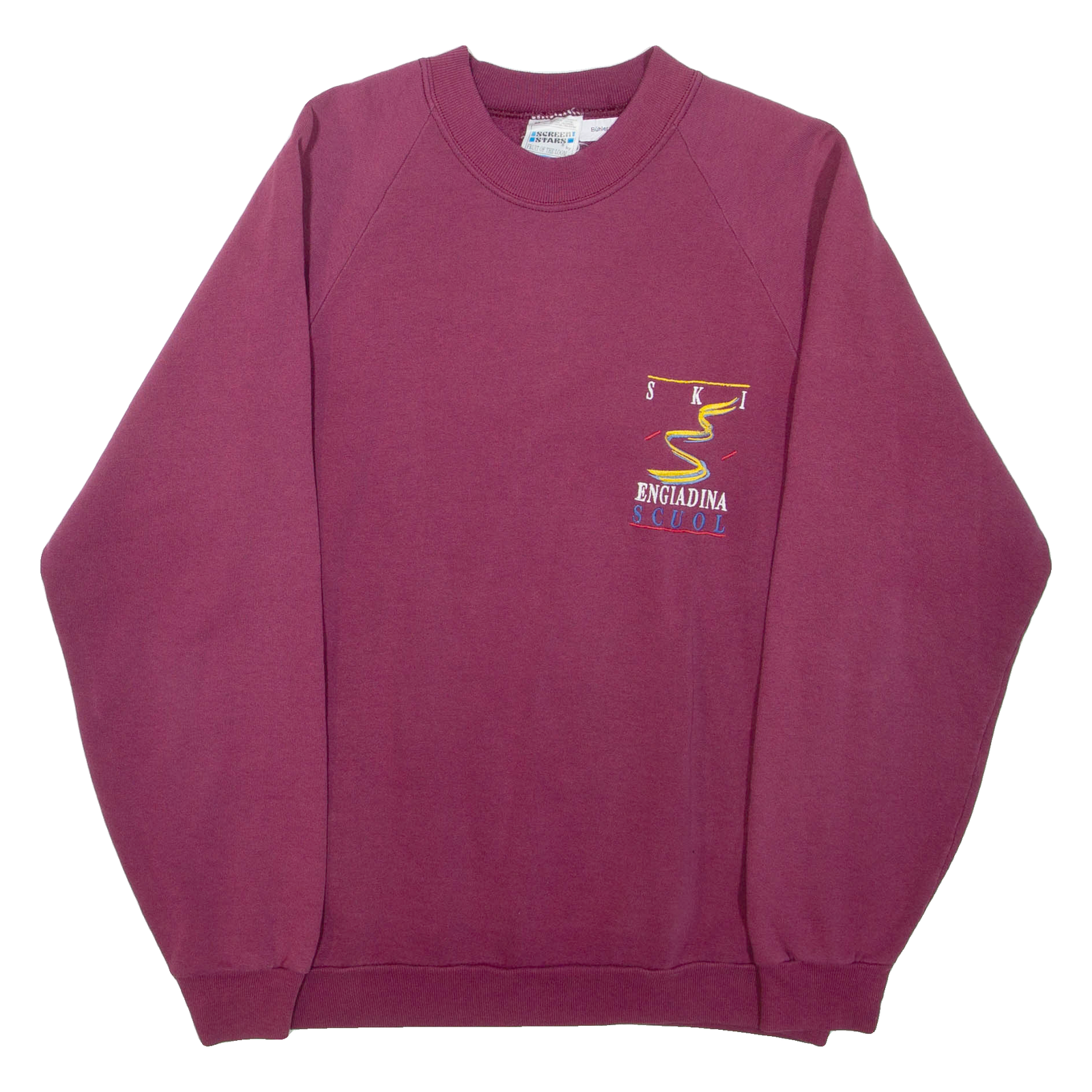 SCREEN STARS Mens Sweatshirt Maroon Crew Neck M Refurbished - N/A refurbished available on Cerqular