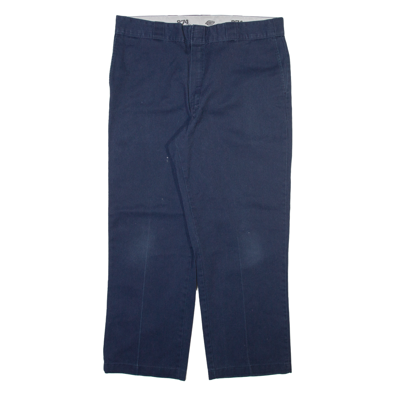 DICKIES 874 Workwear Mens Trousers Blue Regular Straight W36 L27 Refurbished - N/A refurbished available on Cerqular
