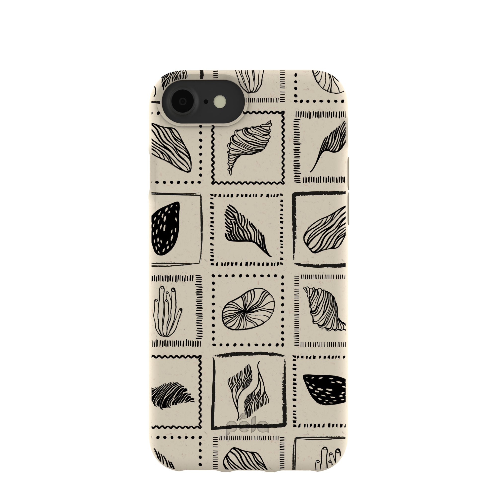 London Fog Coral Tiles iPhone 6/6s/7/8/SE Case Refurbished - Pela Case refurbished available on Cerqular