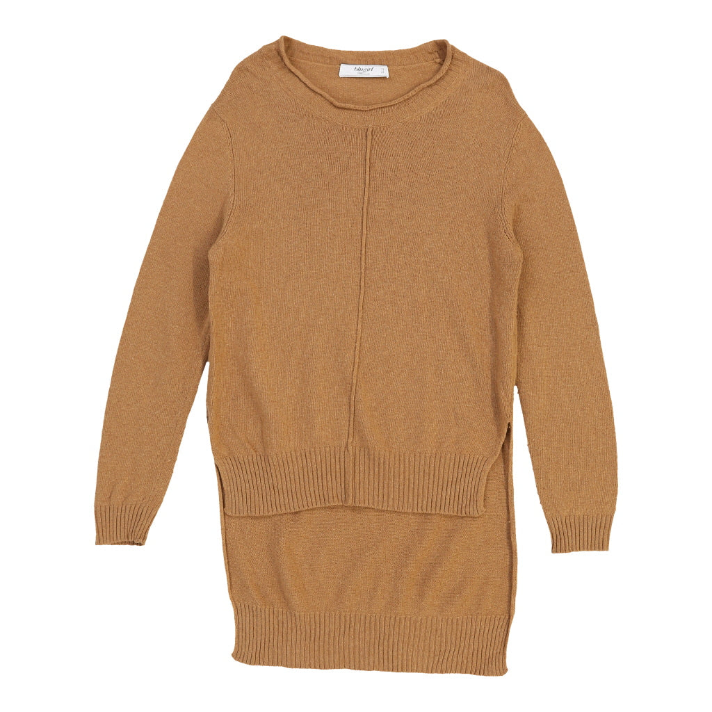 Blugirl Jumper - Medium Brown Wool Blend Refurbished - Thrifted (note: this is a term often used to describe second- refurbished available on Cerqular