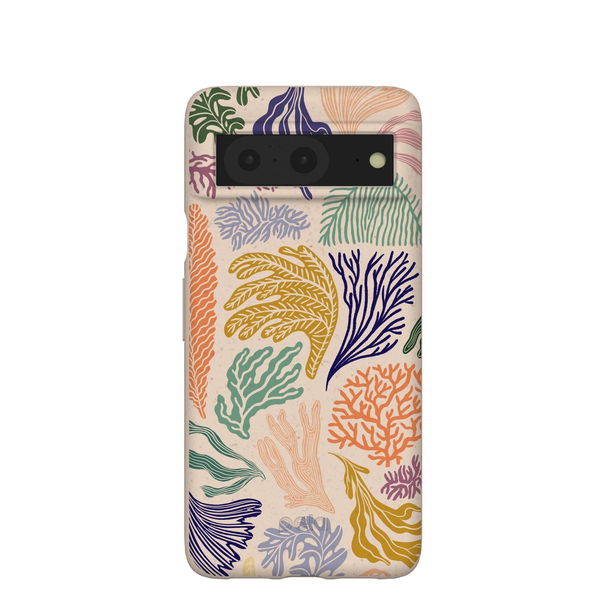 Seashell Coral Dreams Google Pixel 8 Case Refurbished - Pela Case refurbished available on Cerqular