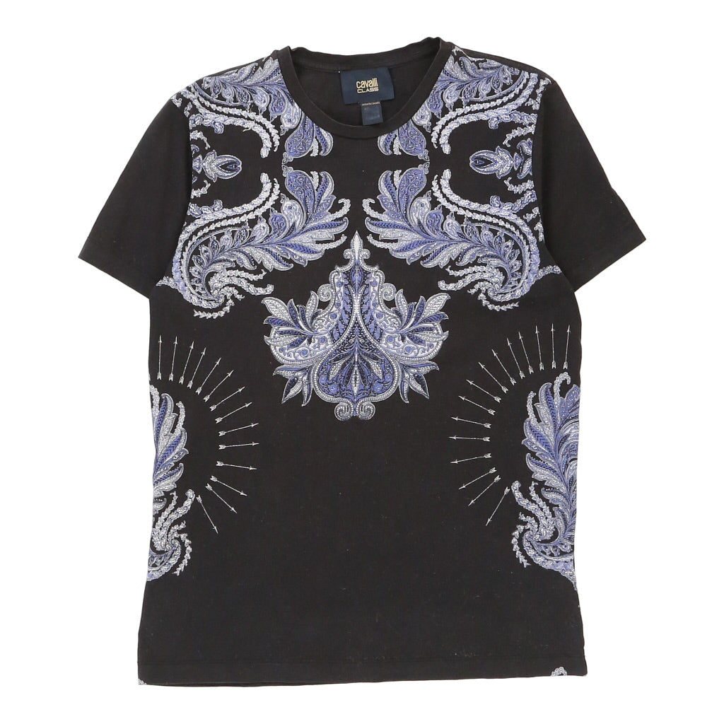 Cavalli Class T-Shirt - Medium Grey Cotton Blend | Size: medium Refurbished - N/A (Preloved Designer is not a specific brand, it refurbished available on Cerqular