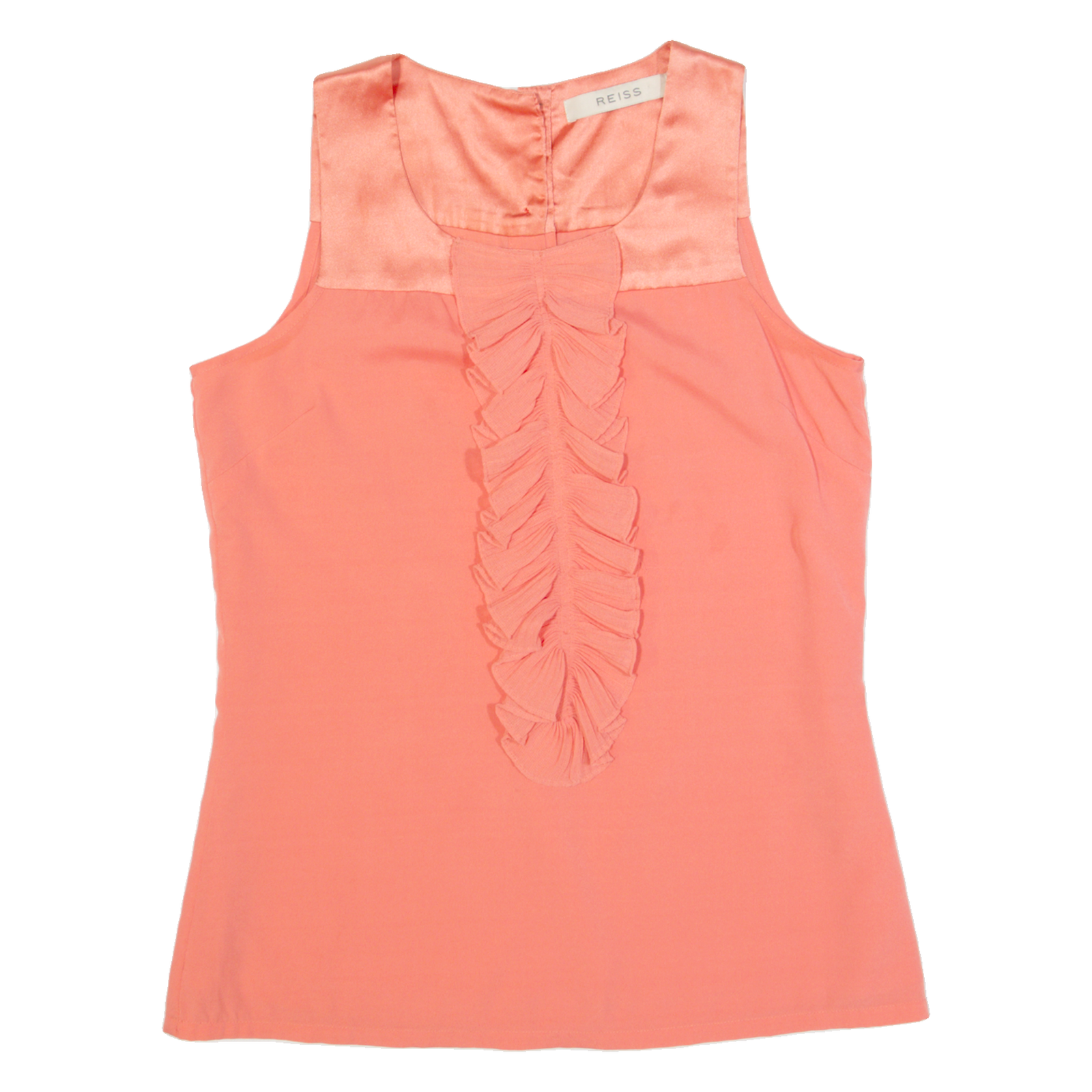 REISS Womens Vest Pink Sleeveless UK 10 Refurbished - N/A refurbished available on Cerqular