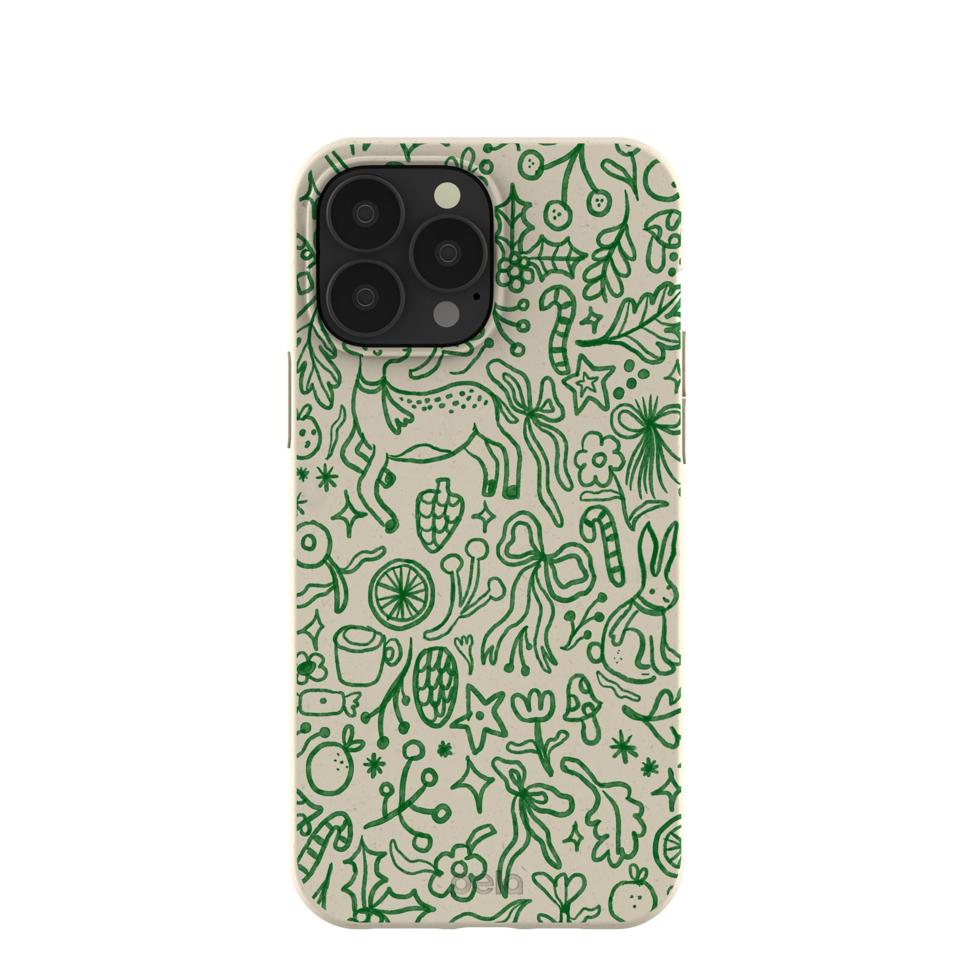 London Fog Cozy Woodland iPhone 13 Pro Max Case Refurbished - Pela Case refurbished available on Cerqular
