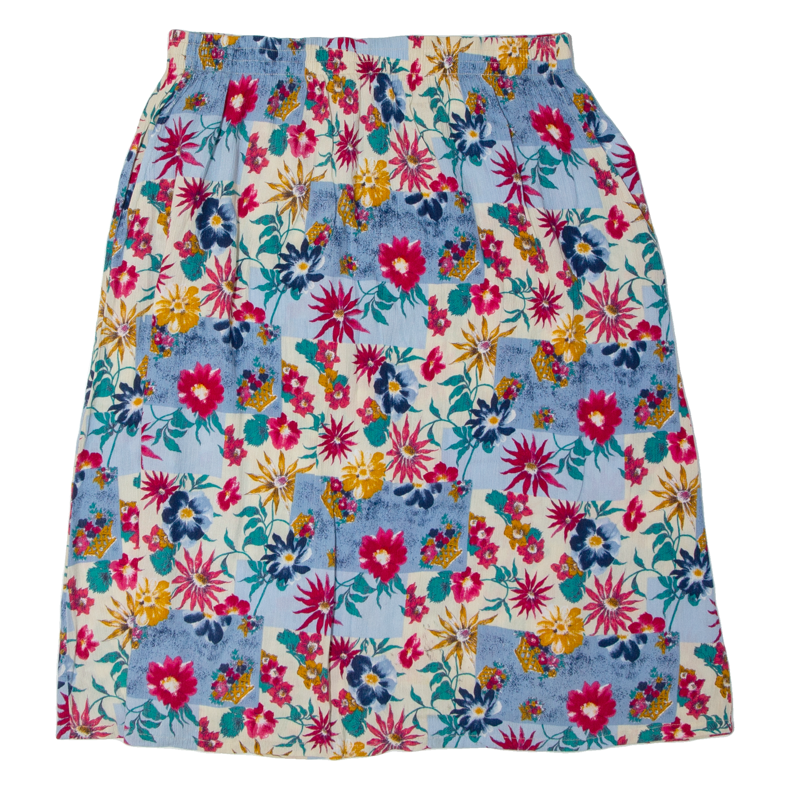 Buy THE VILLAGES Womens A-Line Skirt Blue Knee Length Floral M Refurbished - $10.91 THE VILLAGES Womens A-Line Skirt Blue Knee Length Floral M Refurbished - N/A refurbished available on Cerqular