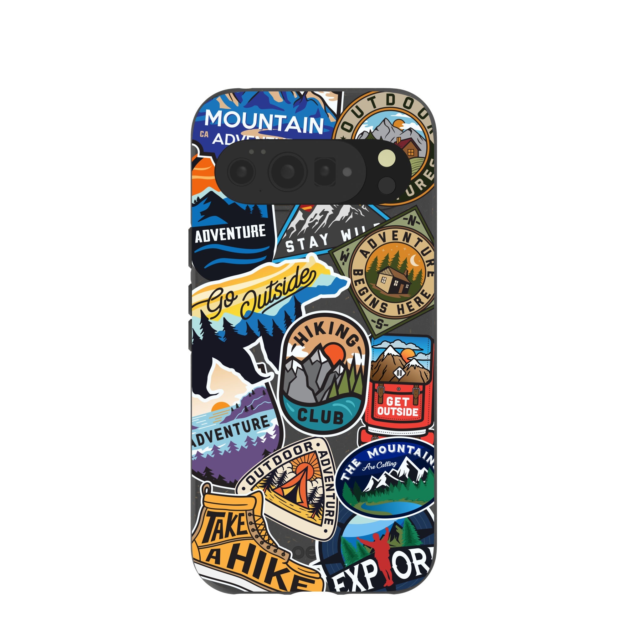 Buy Black Trail Stickers Google Pixel 10 Pro XL Case | PixelSnap Compatibility: With PixelSnap Refurbished - $75.00 Black Trail Stickers Google Pixel 10 Pro XL Case | PixelSnap Compatibility: With PixelSnap Refurbished - Pela Case refurbished available on Cerqular