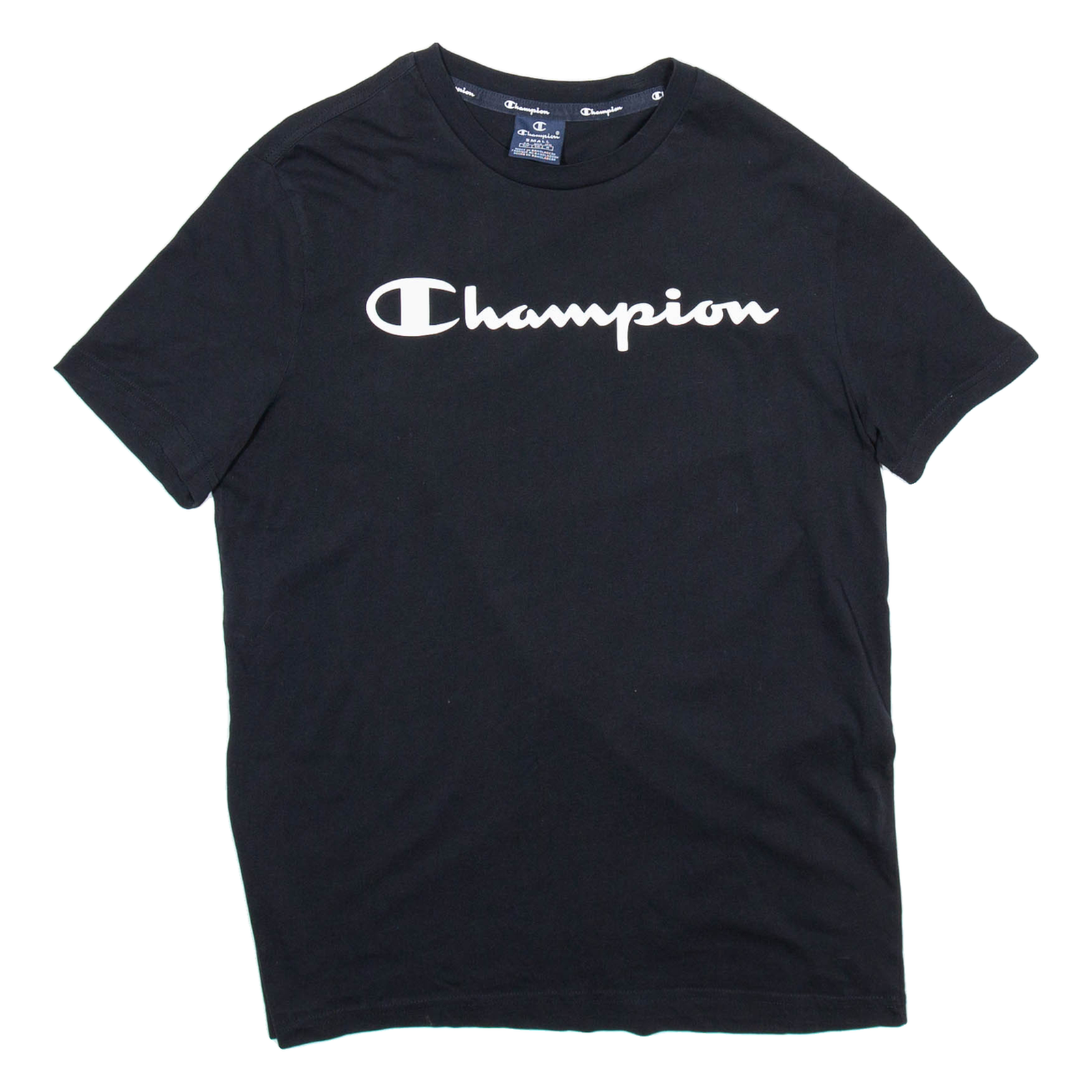 CHAMPION Mens T-Shirt Black S Refurbished - N/A refurbished available on Cerqular
