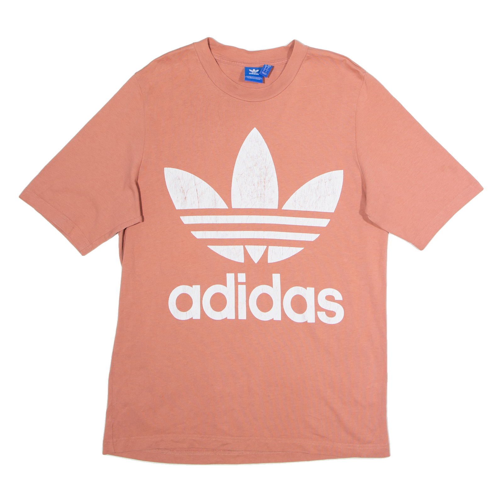 ADIDAS ORIGINALS Mens T-Shirt Pink Crew Neck S Refurbished - N/A refurbished available on Cerqular