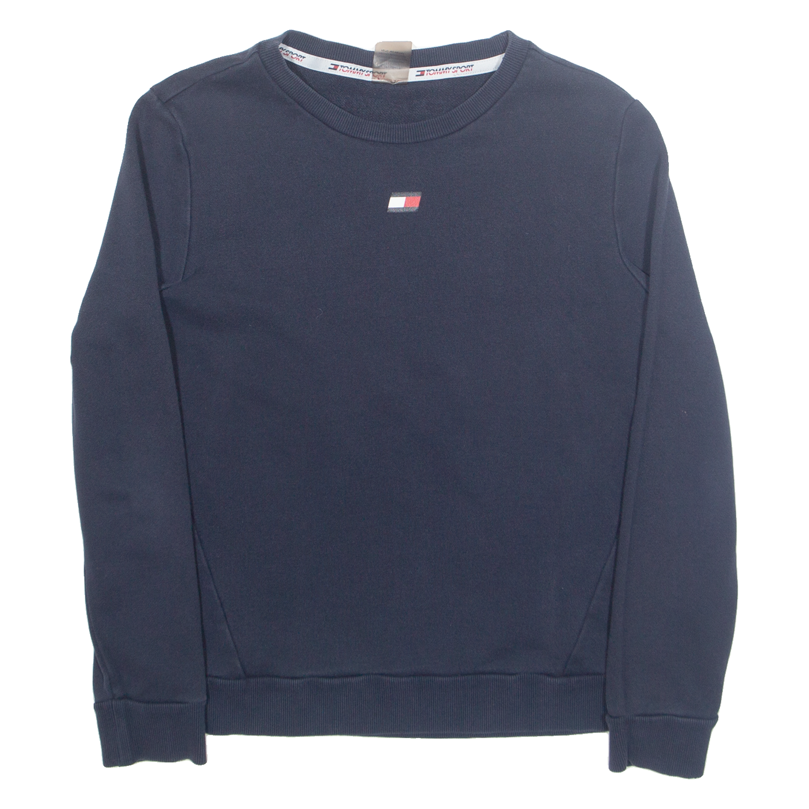 TOMMY SPORT Womens Sweatshirt Blue S Refurbished - N/A refurbished available on Cerqular