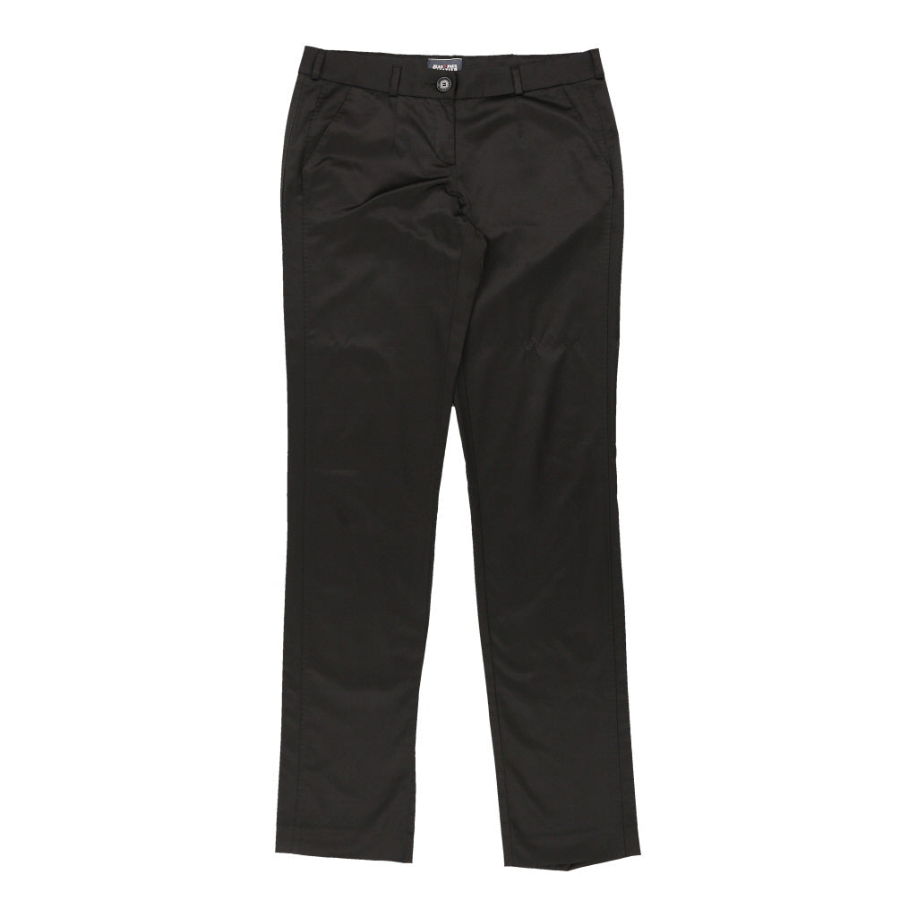 Jean Paul Gaultier Trousers - 32W UK 10 Black Cotton | Size: UK 10 Refurbished - N/A (Preloved Designer is not a specific brand, it refurbished available on Cerqular
