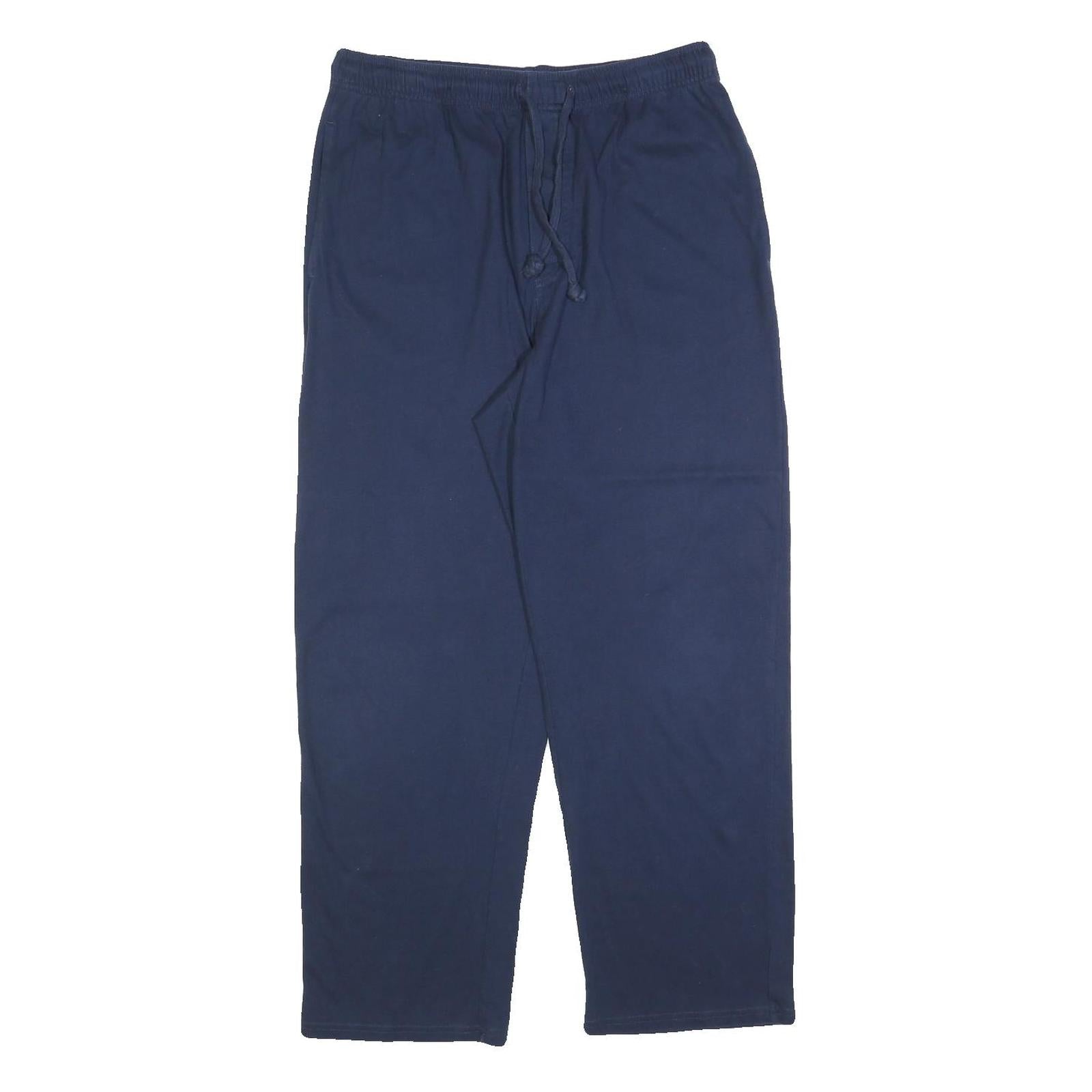 NAUTICA Mens Joggers Navy Blue Regular Straight M W30 L28 Cotton Blend Casual Refurbished - N/A refurbished available on Cerqular