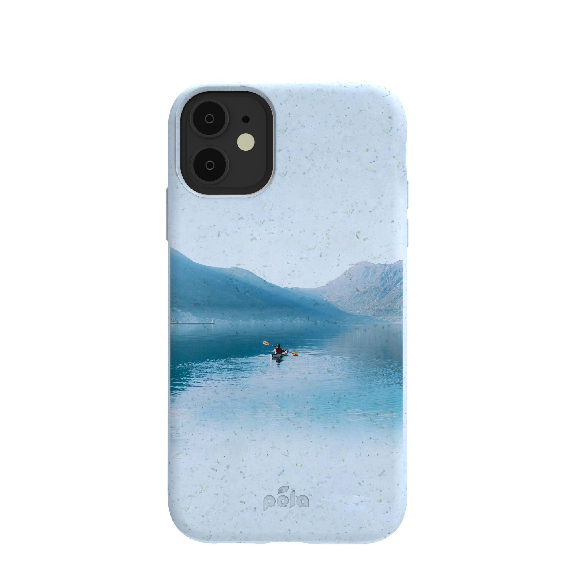 Powder Blue Serene iPhone 11 Case Refurbished - Pela Case refurbished available on Cerqular