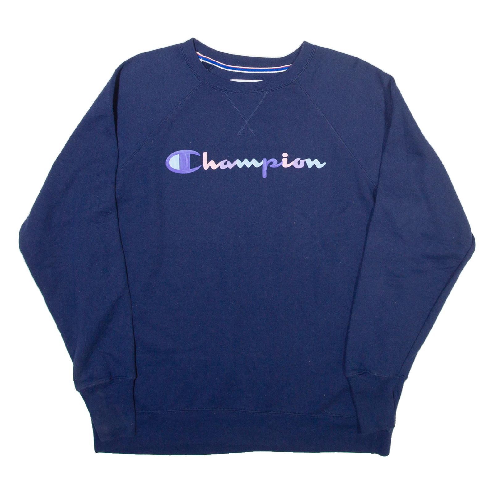 CHAMPION Womens Sweatshirt Blue XL Refurbished - N/A refurbished available on Cerqular