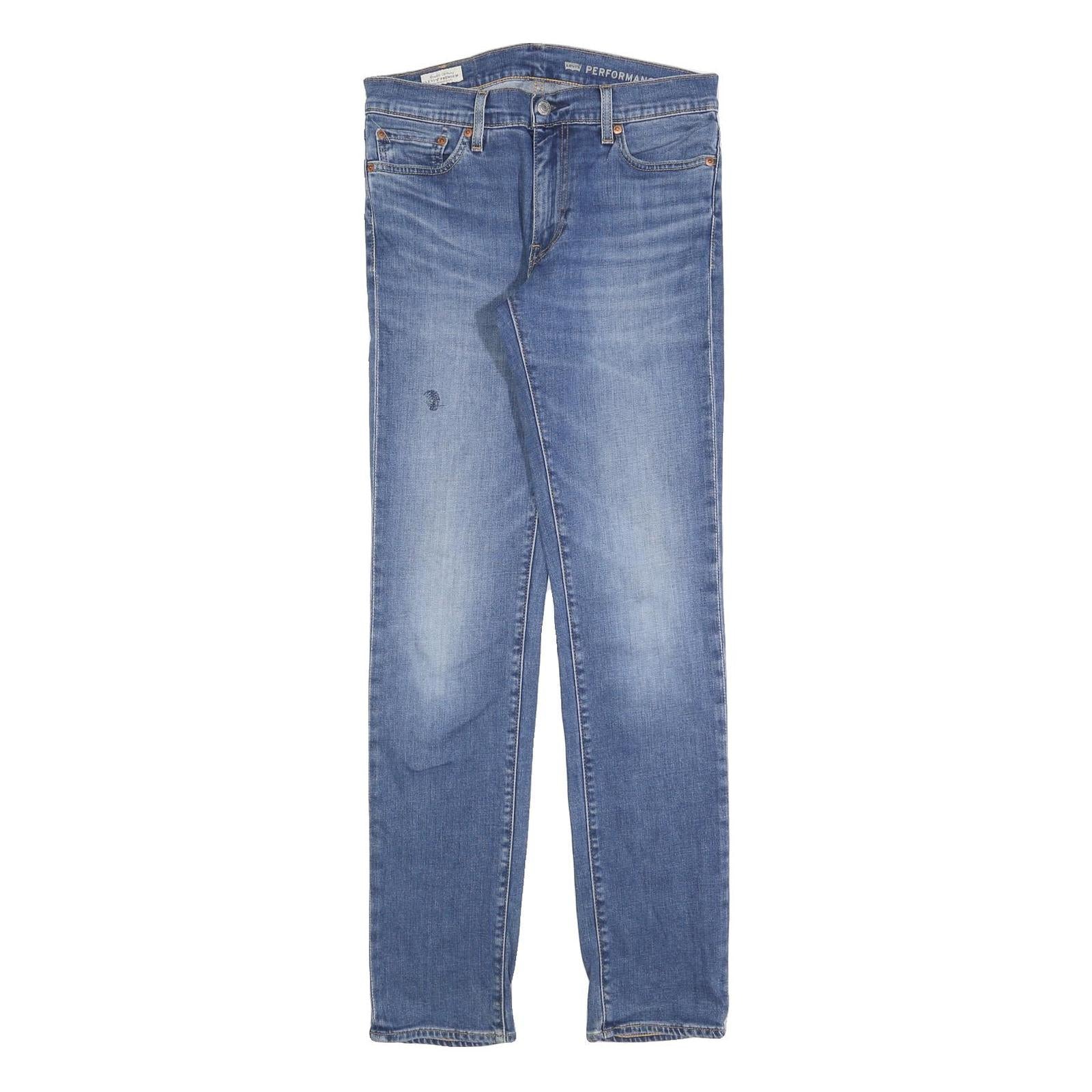 LEVI'S 511 BIG E Mens Jeans Blue Slim Skinny Denim Medium W30 L34 Zip Zip Fly Refurbished - N/A refurbished available on Cerqular