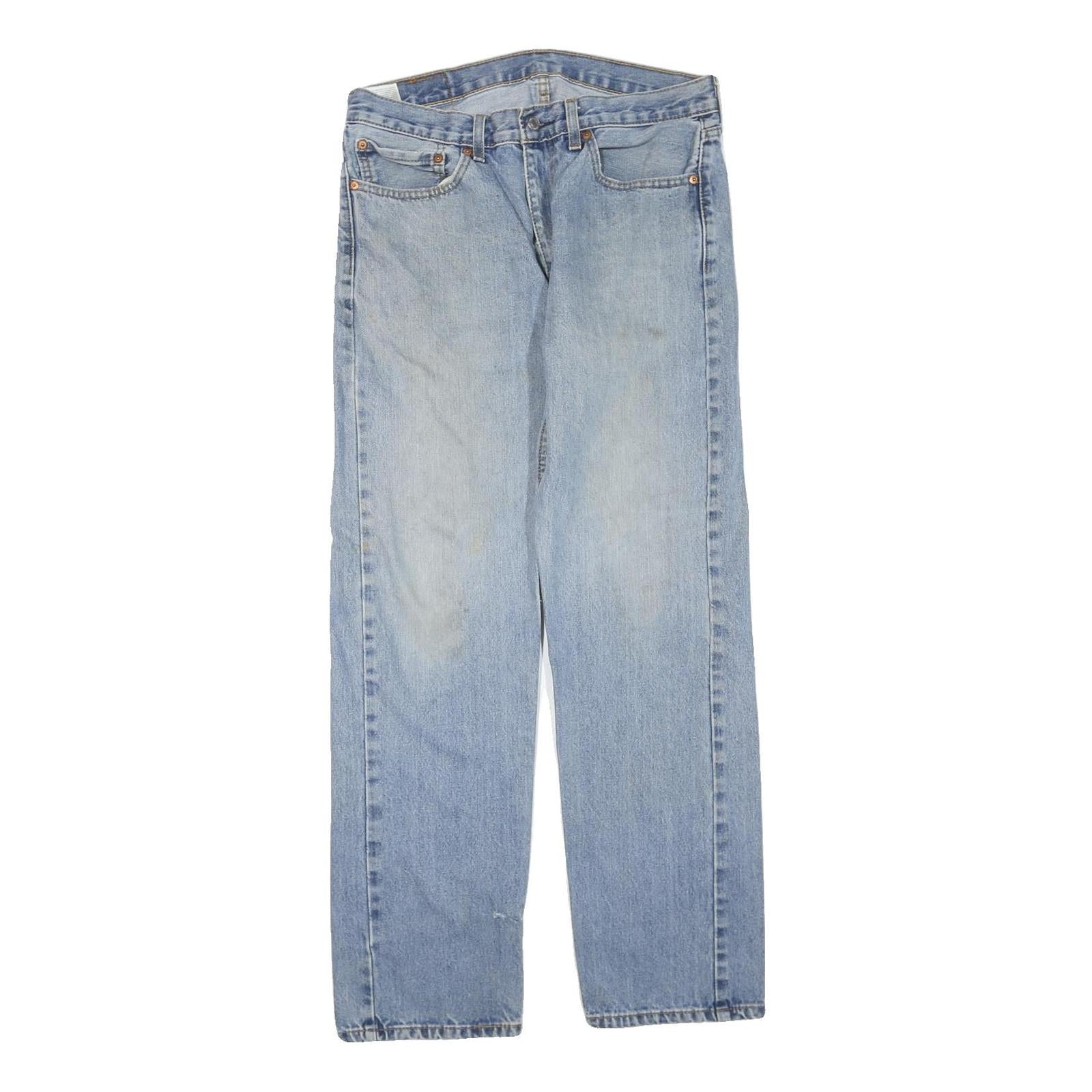 Buy LEVI'S 505 Mens Regular Fit Straight Denim Light W34 L32 Zip Cotton Blend Jeans Refurbished - $37.69 LEVI'S 505 Mens Regular Fit Straight Denim Light W34 L32 Zip Cotton Blend Jeans Refurbished - N/A refurbished available on Cerqular