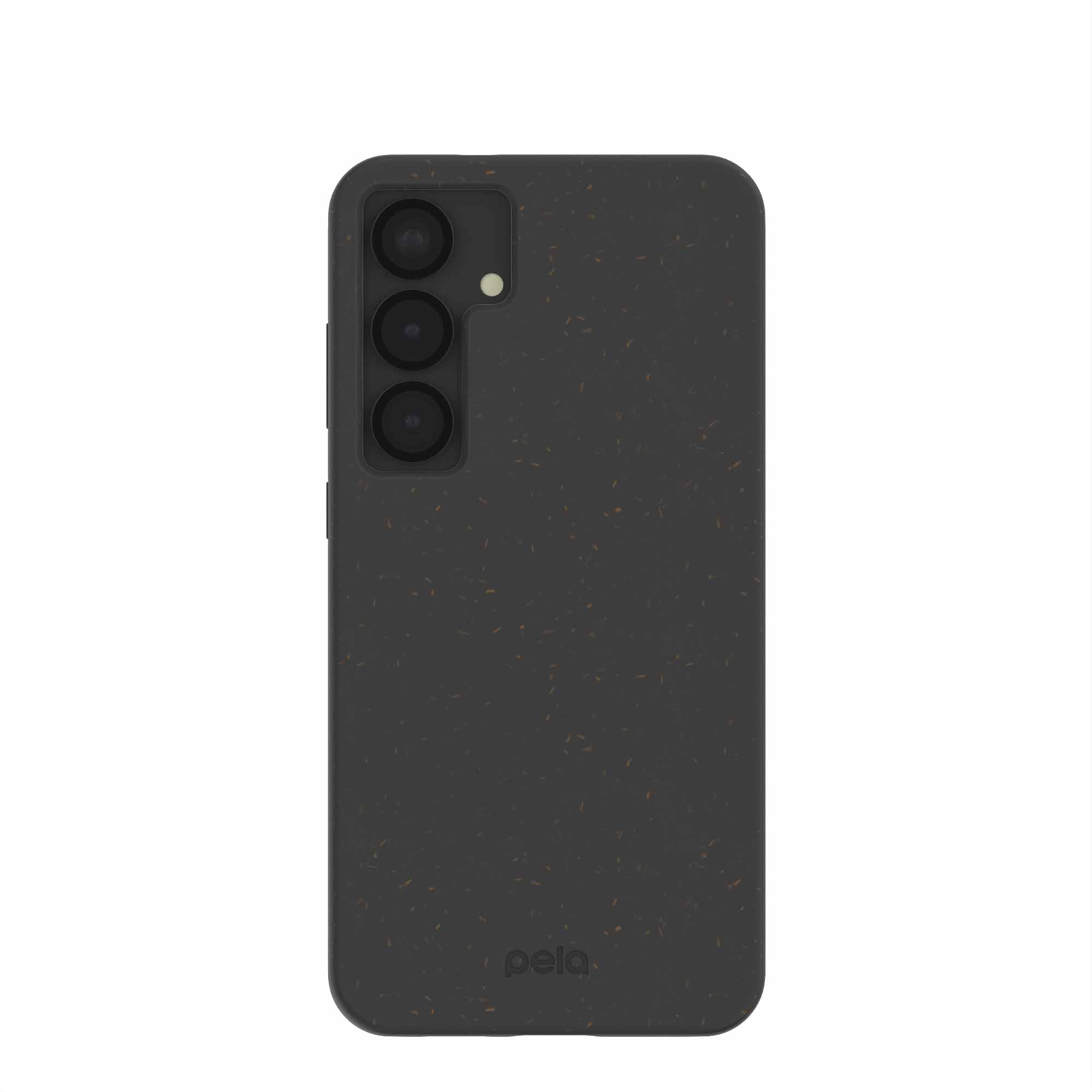 Black Samsung S25+(Plus) Phone Case Refurbished - Pela Case refurbished available on Cerqular
