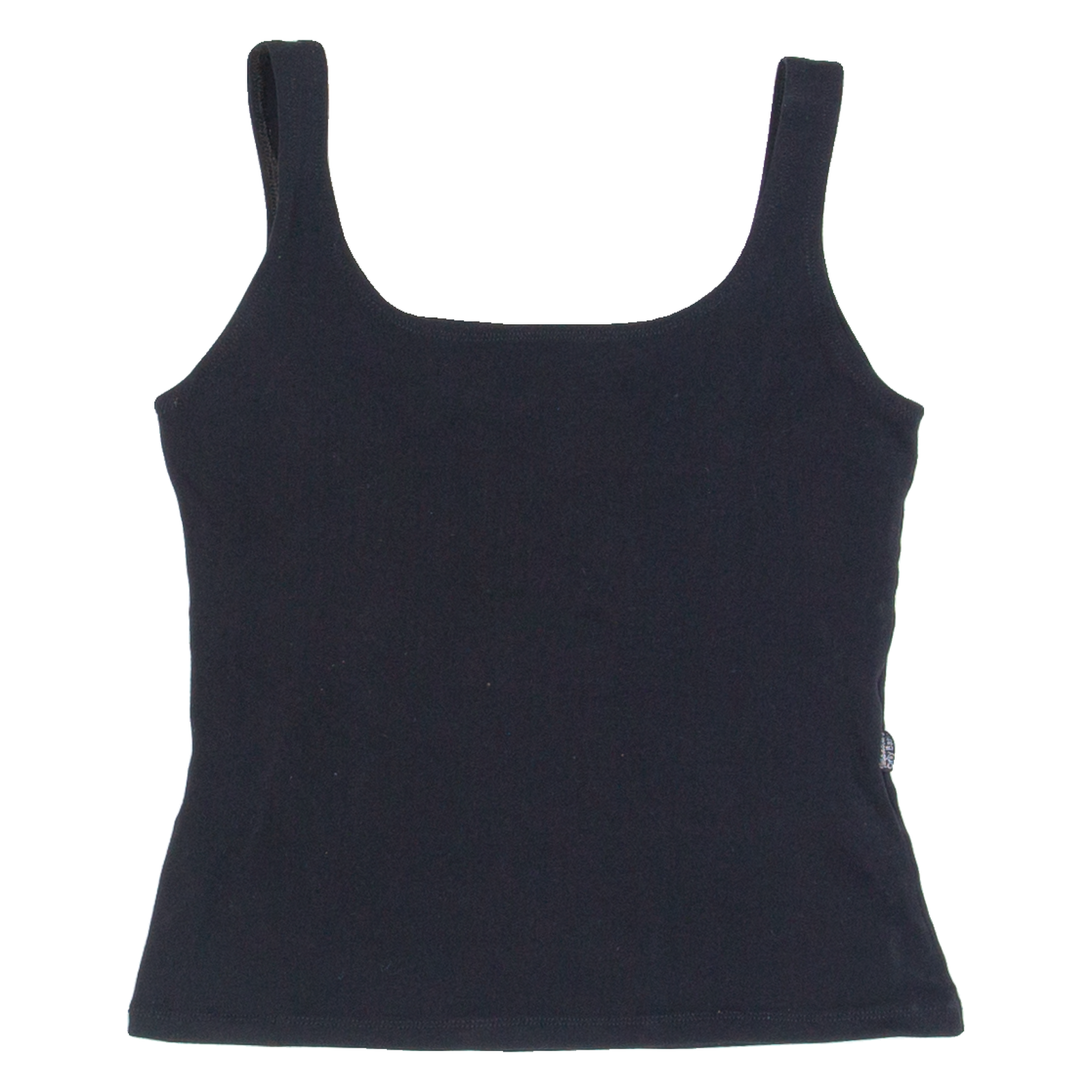 ONLY BASIC Womens Top Black Button Neck Sleeveless S Refurbished - N/A refurbished available on Cerqular